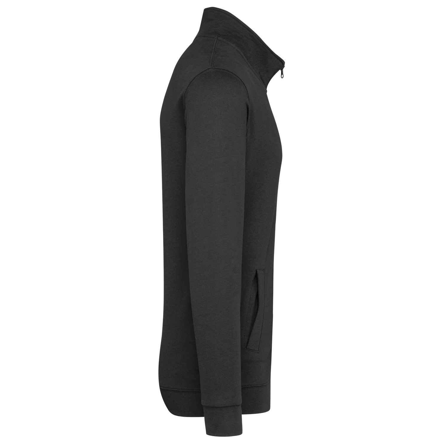 Unisex Sweatjacke, dark grey