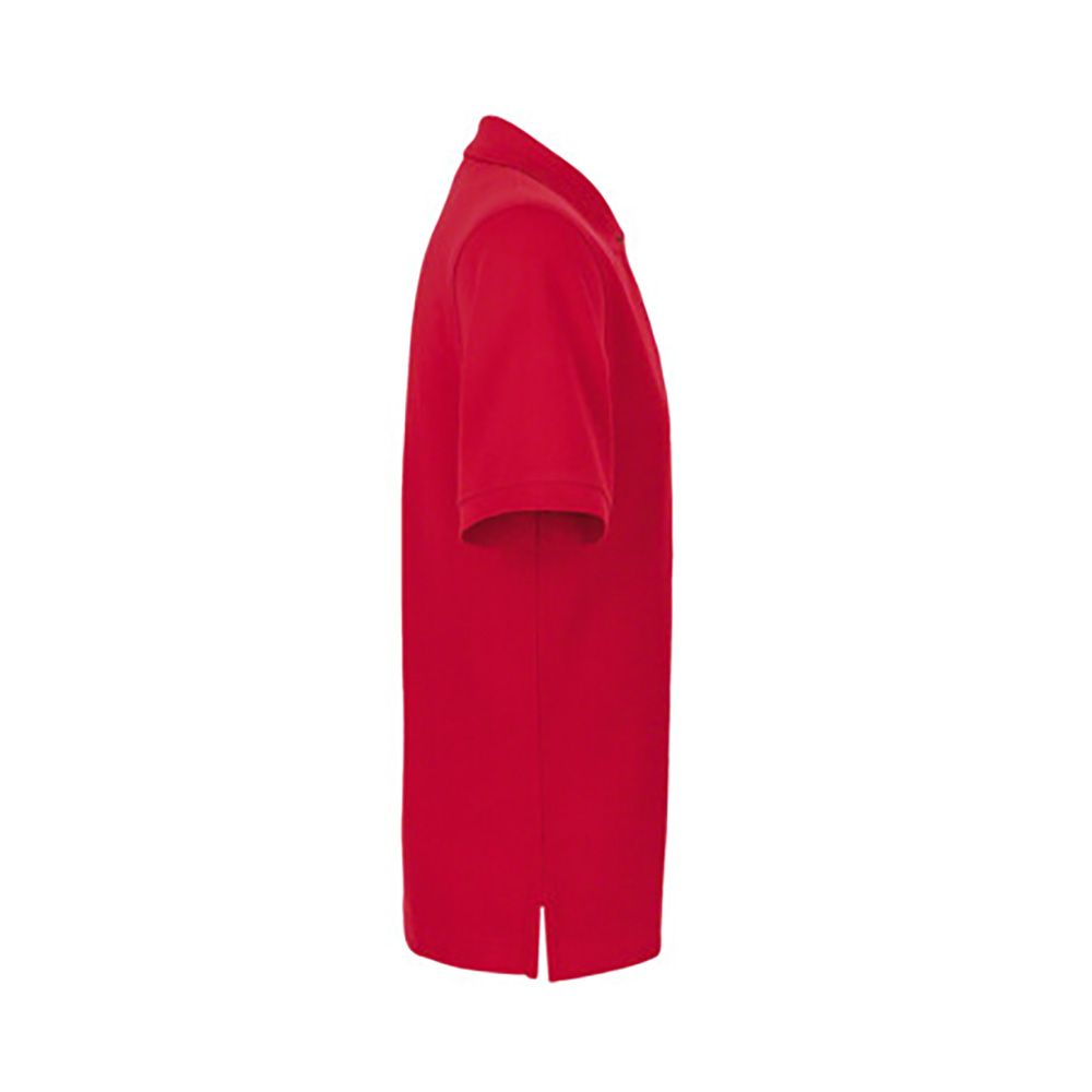 Unisex-Poloshirt Top, Kurzarm, rot