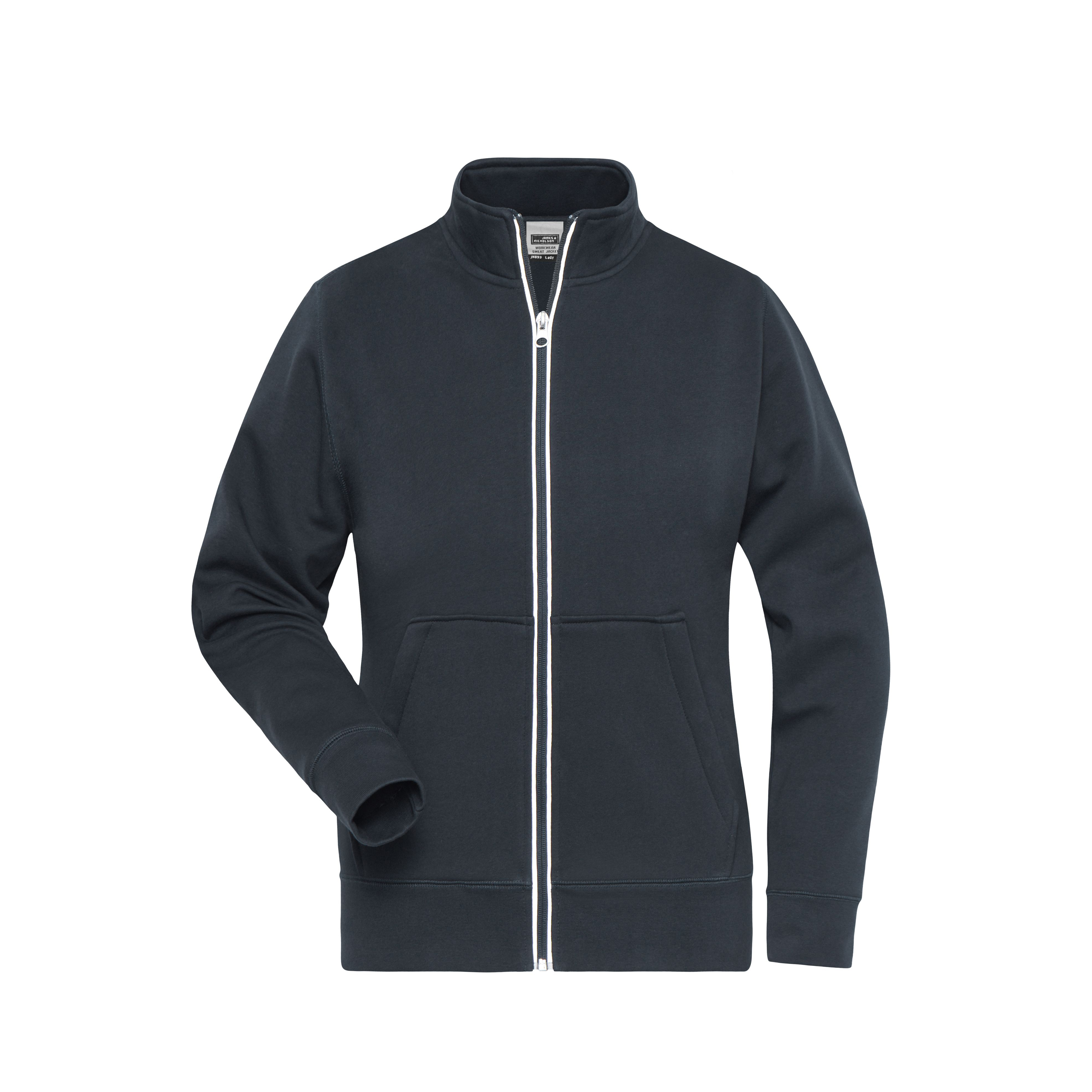 Damenjacke Solid Doubleface, anthrazit