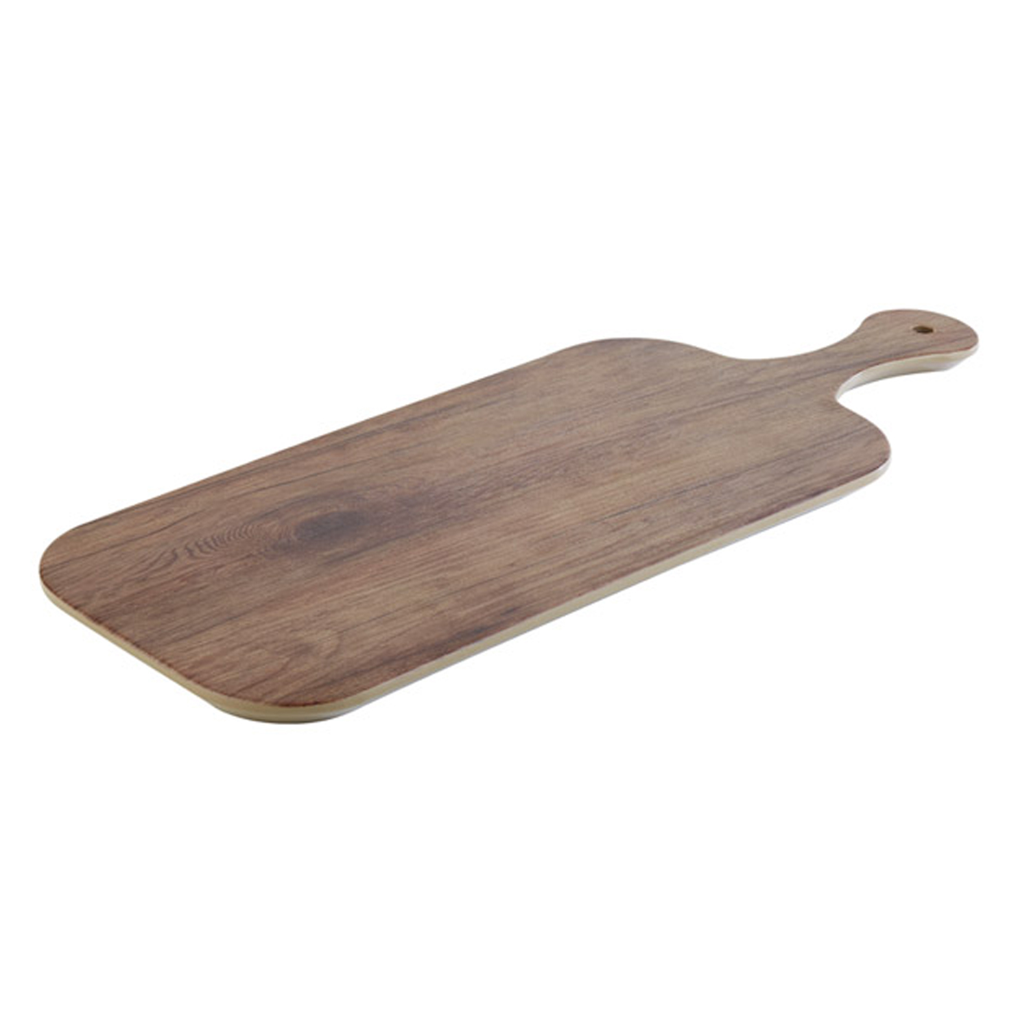 Tablett -OAK- 40 x 20 cm, H: 1,5 cm Melamin, Eichenoptik 