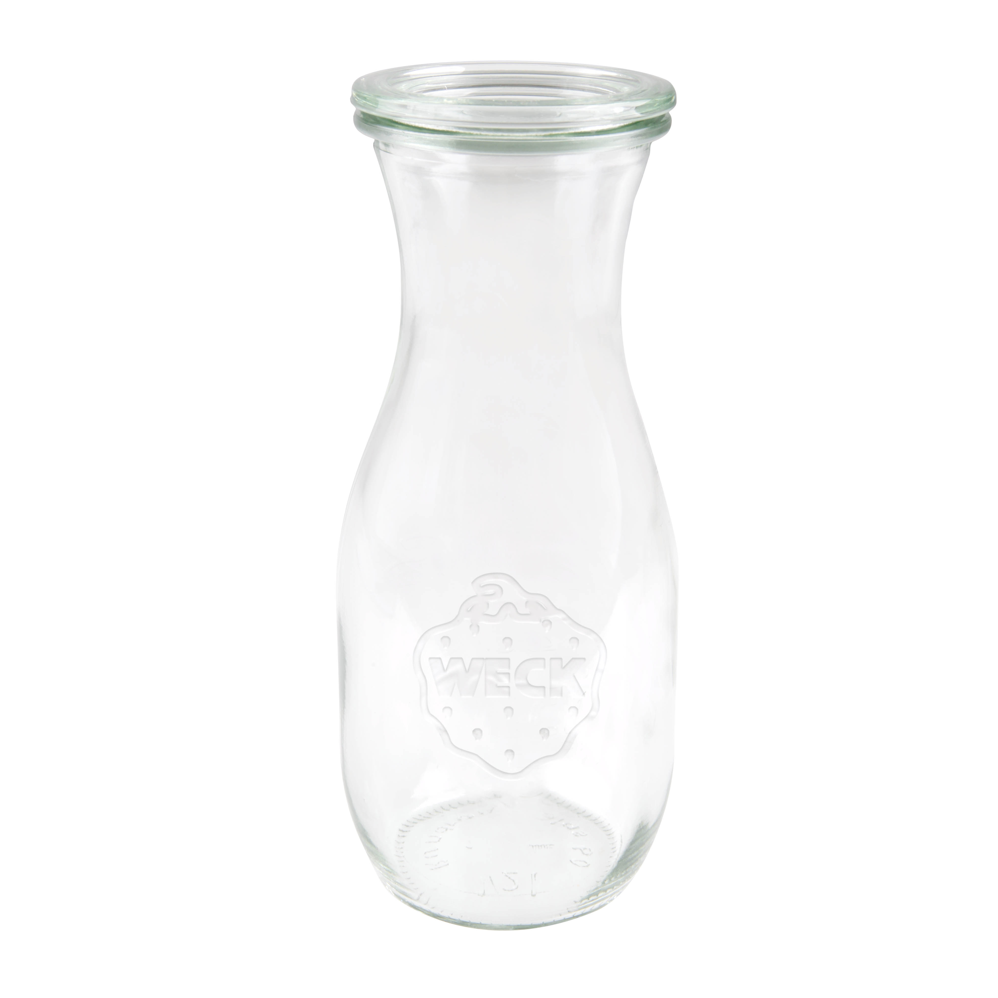Weck-Flasche mit Deckel 500 ml, Ø 6,0 cm, Höhe 18,4 cm