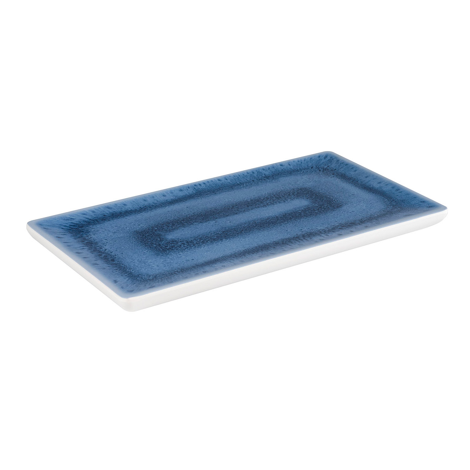 GN 1/3 Tablett -BLUE OCEAN- 32,5 x 17,6 cm, H: 2 cm Melamin 
