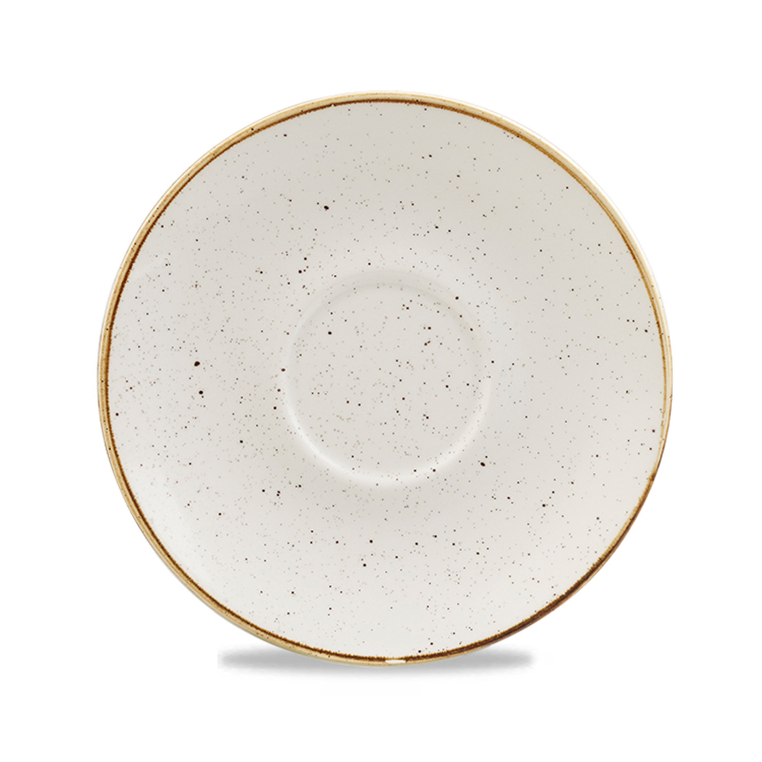 Kombi-Untertasse 15,6 cm, Stonecast Barley White