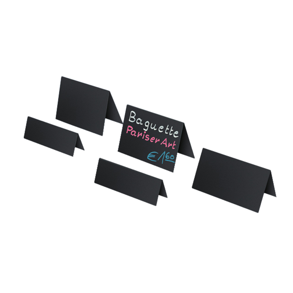 Dachaufsteller 5,7 x 10,5 cm, 10er-Pack.