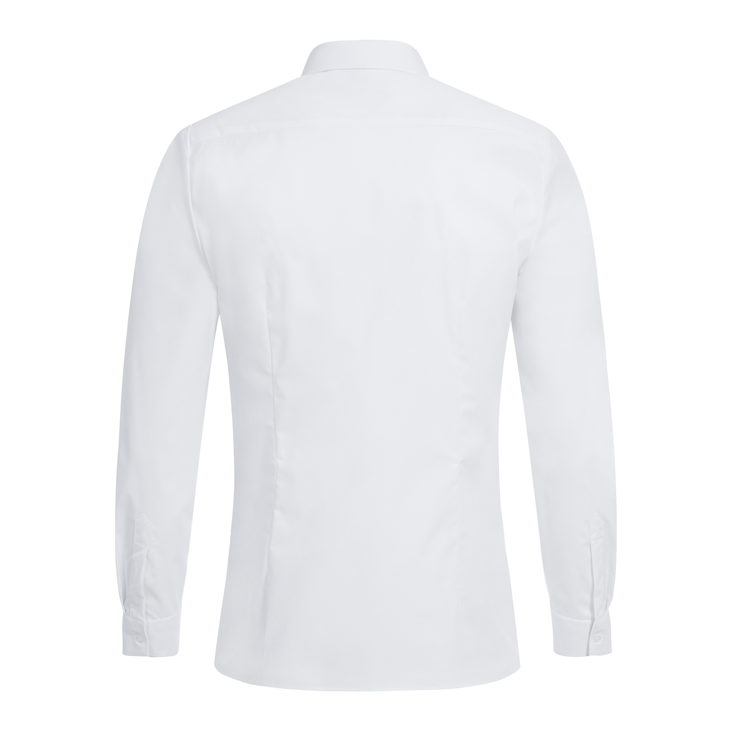 Herren Hemd Slimfit, 1/1 Arm, weiß