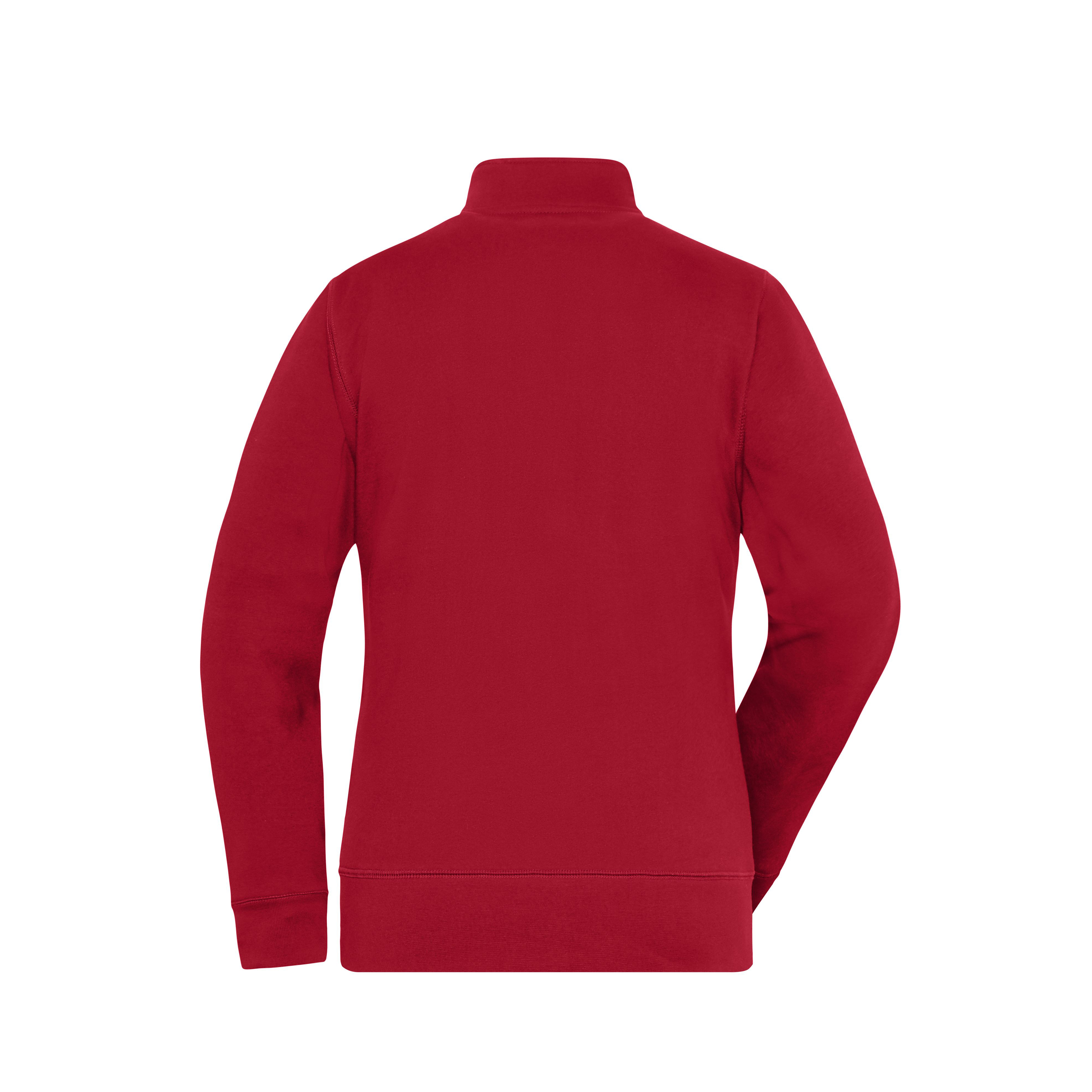 Damenjacke Solid Doubleface, rot
