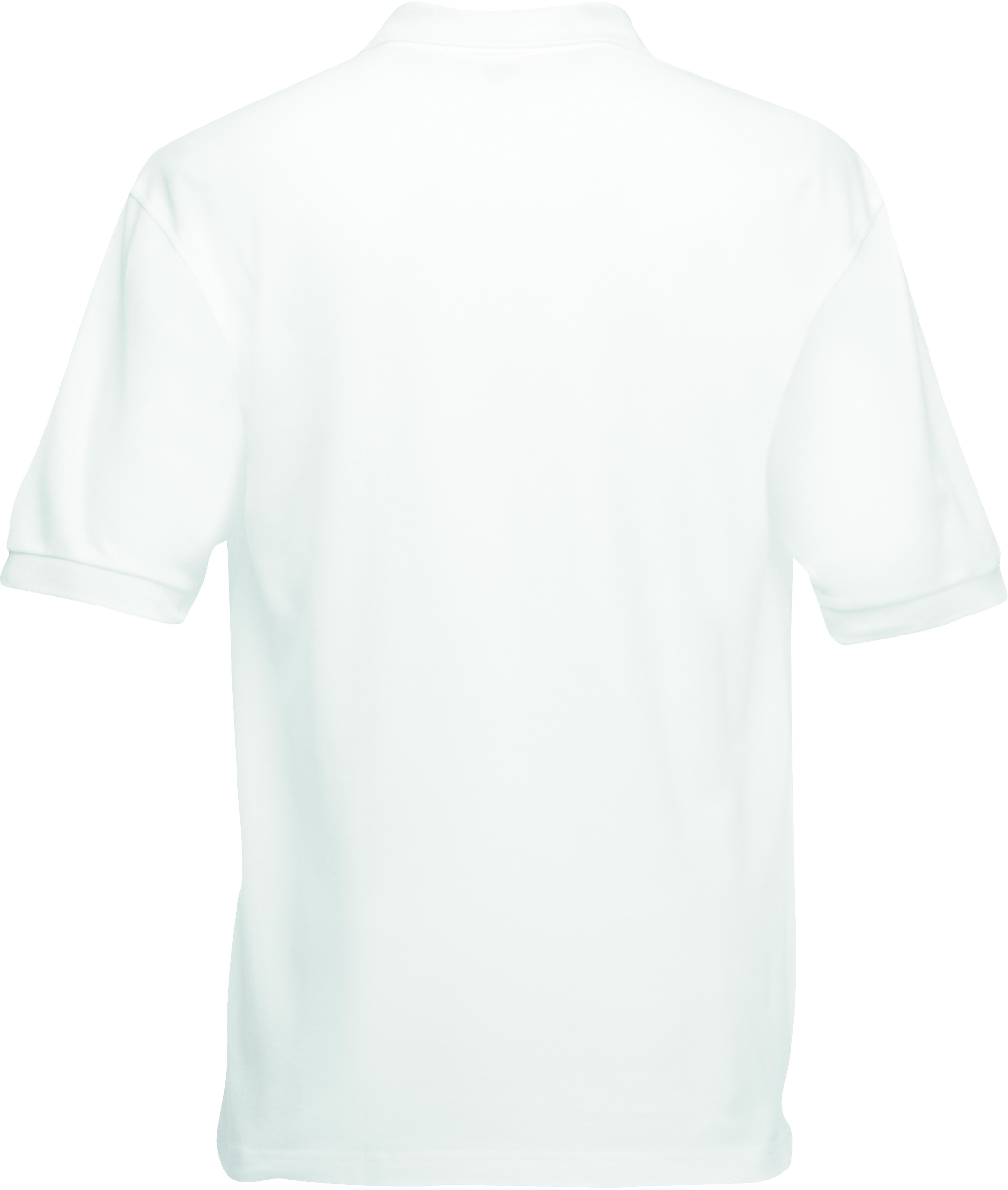 Unisex Poloshirt, weiß