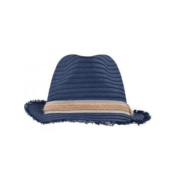 Trendy Summer Hat, denim/sand