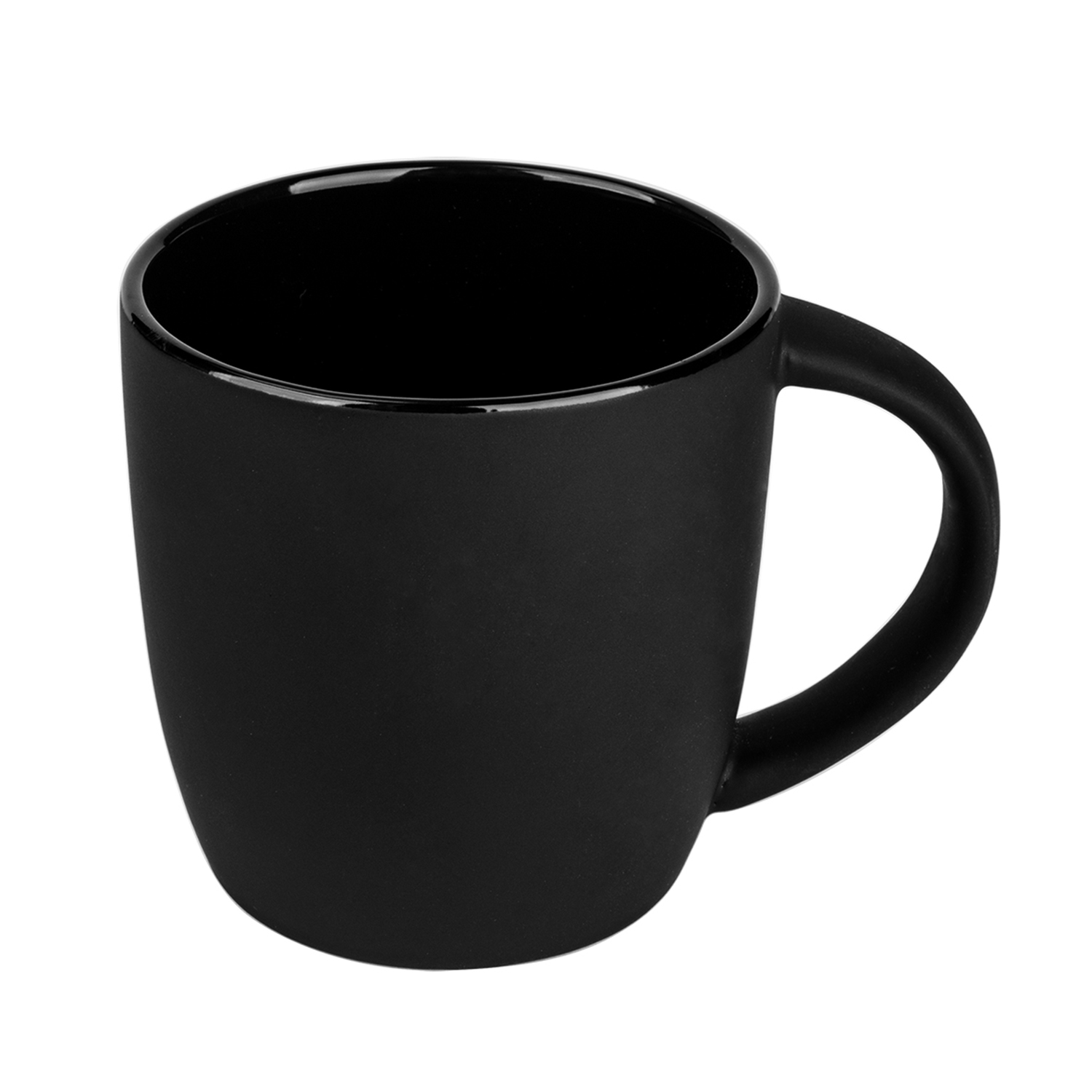 Keramikbecher Olivia 0,36 l, matt schwarz