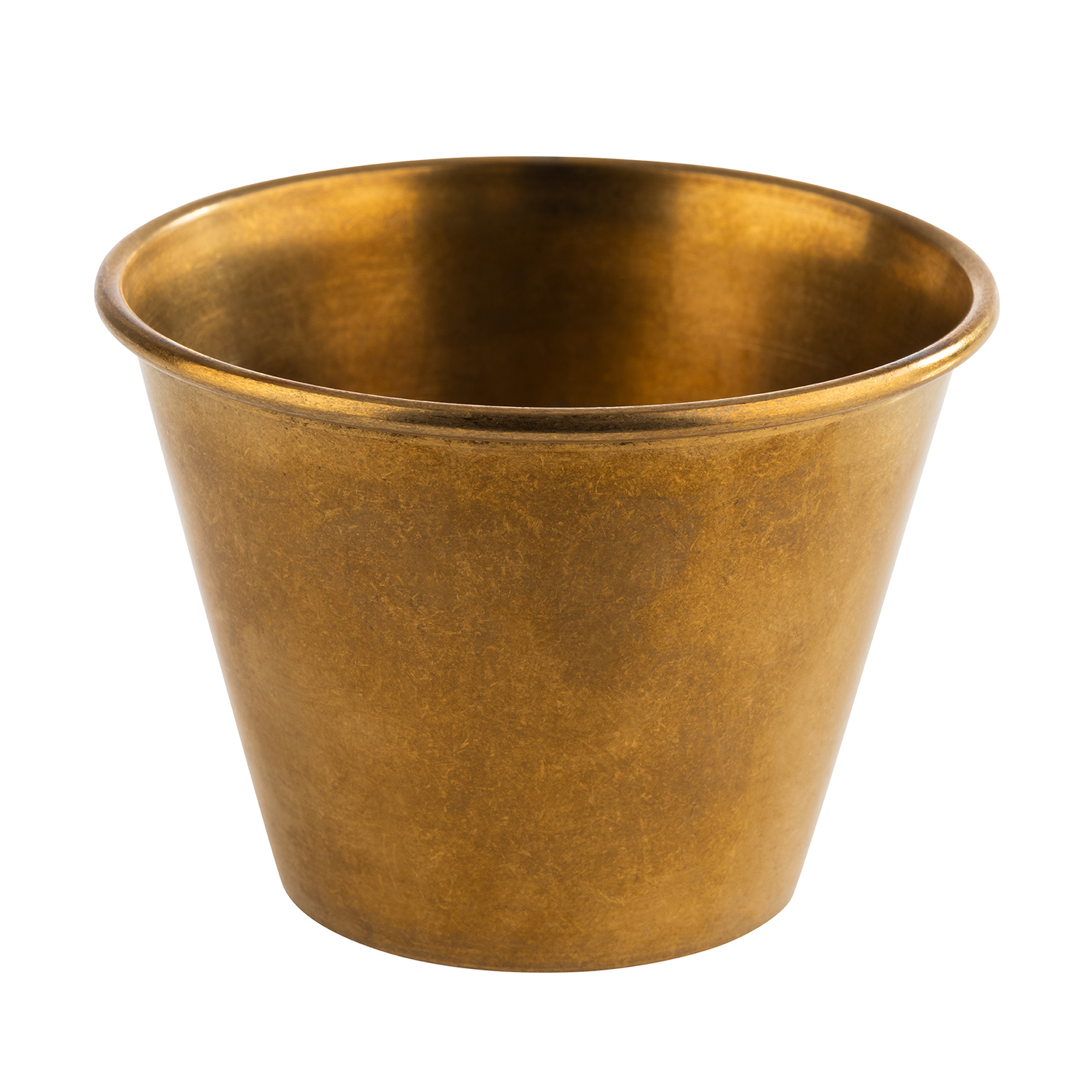 Dipschälchen gold, 6er Set Ø 6 cm, H: 4,5 cm, 60 ml     