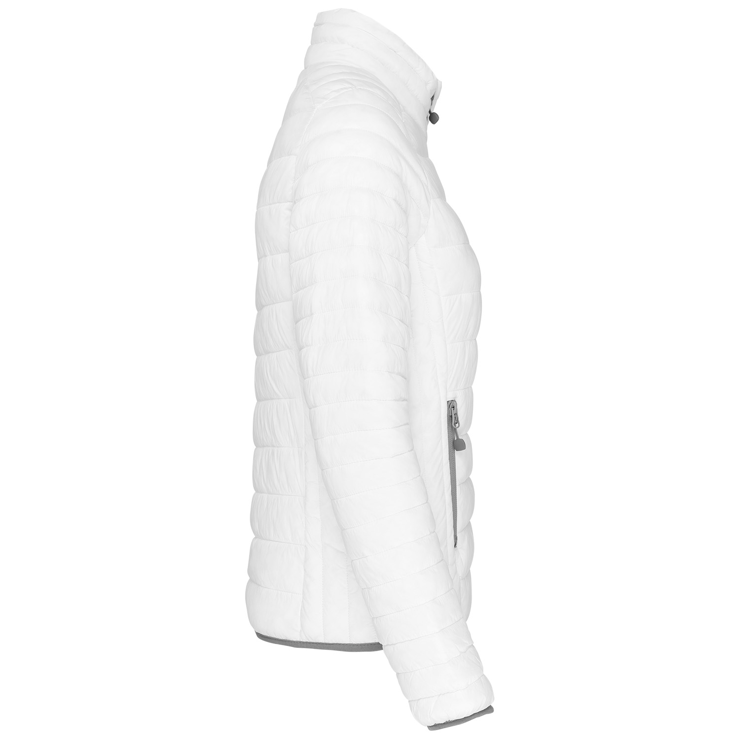 Leichte Damen-Steppjacke, weiß
