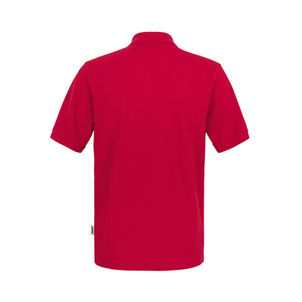 Unisex-Poloshirt Top, Kurzarm, rot