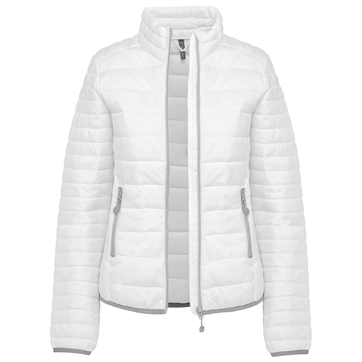 Leichte Damen-Steppjacke, weiß