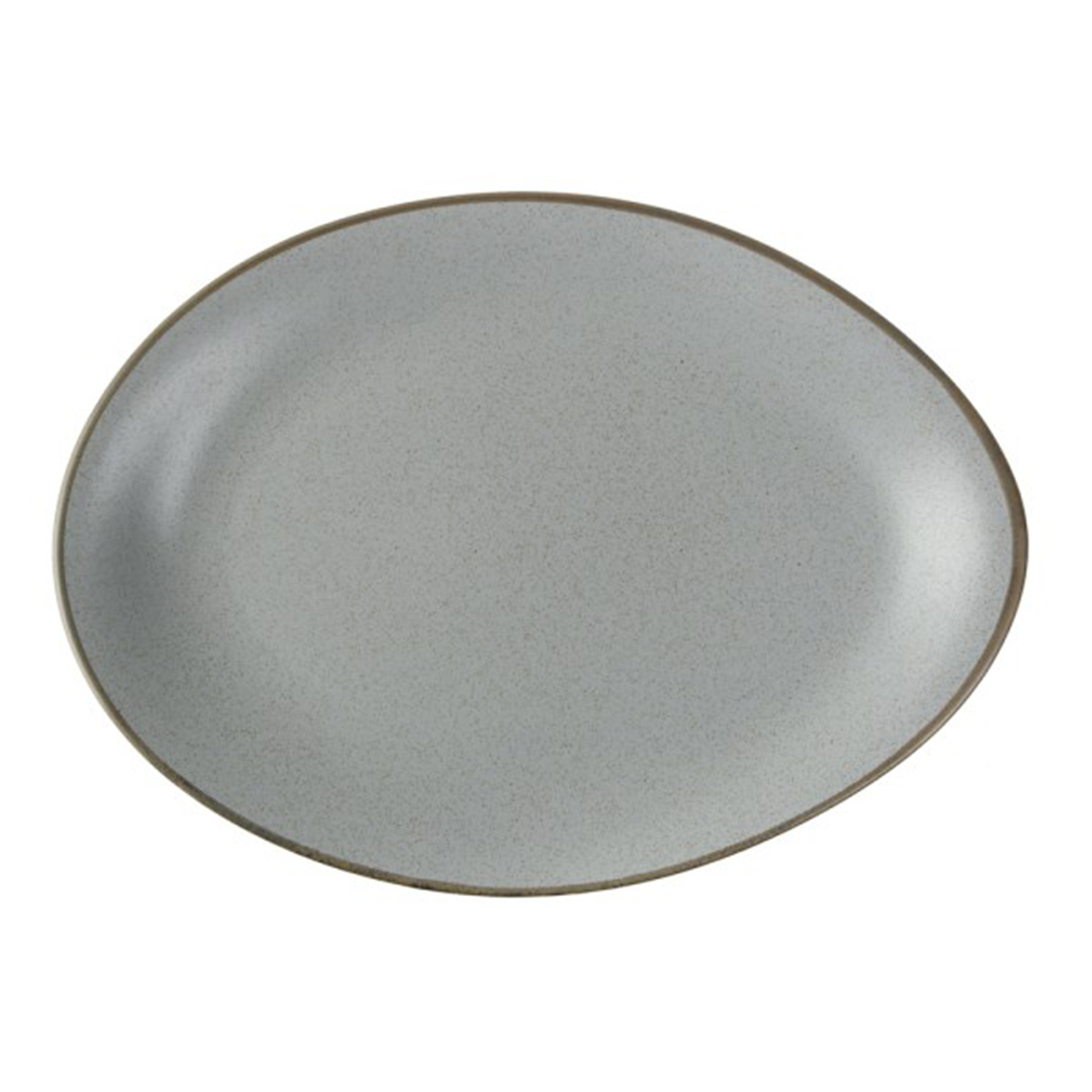 Platte oval 36,0 x 27,0 cm, Granito