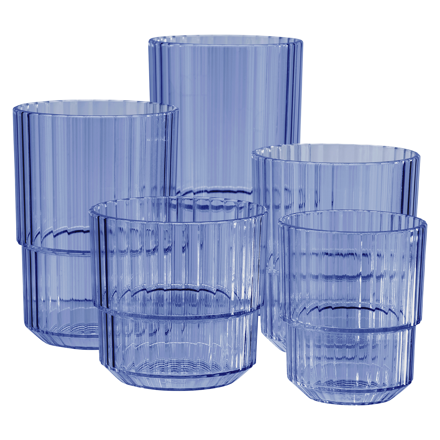 Trinkbecher -LINEA- Ø 8,5 cm, H: 10 cm, light blue       