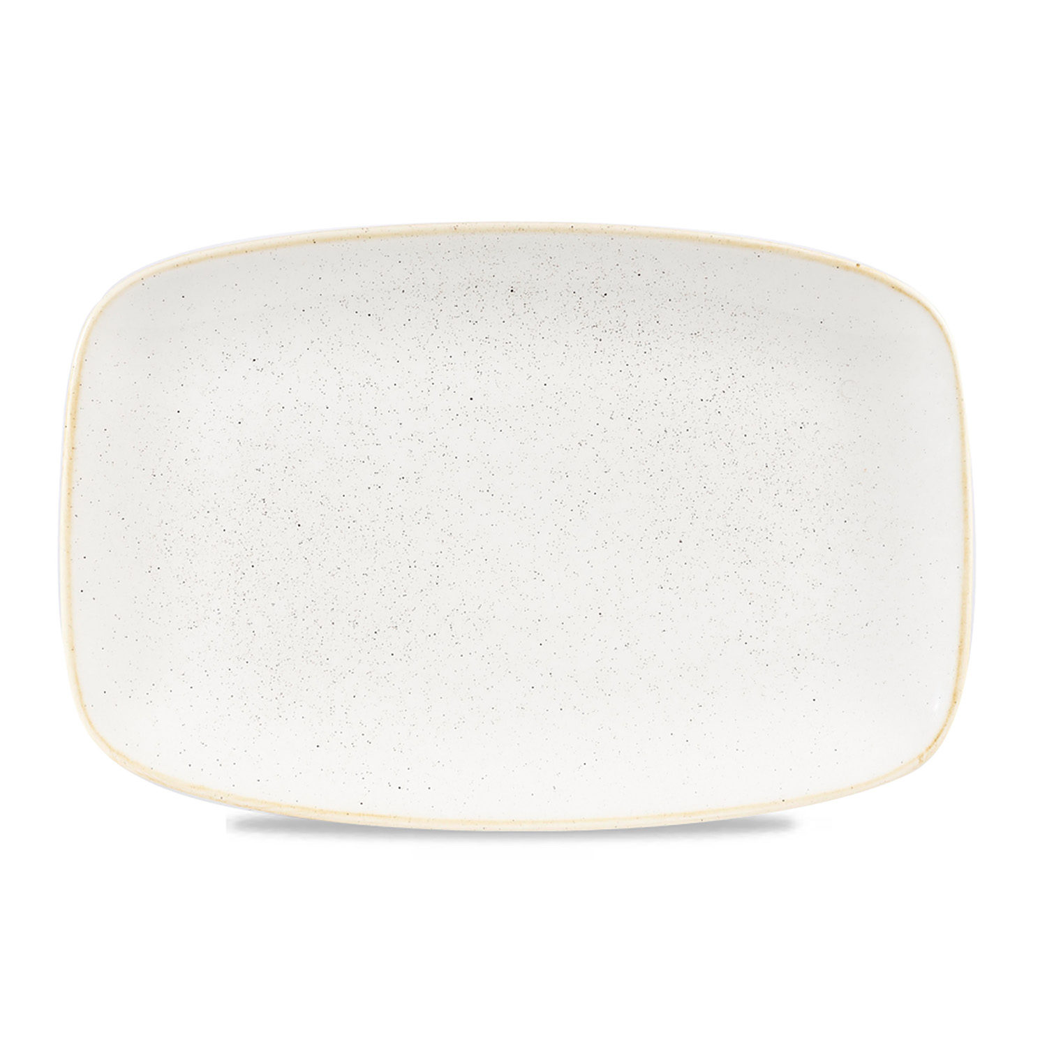 Chefs Oblong Platte No. 8, 30,0 x 19,9 cm, Stonecast Barley White