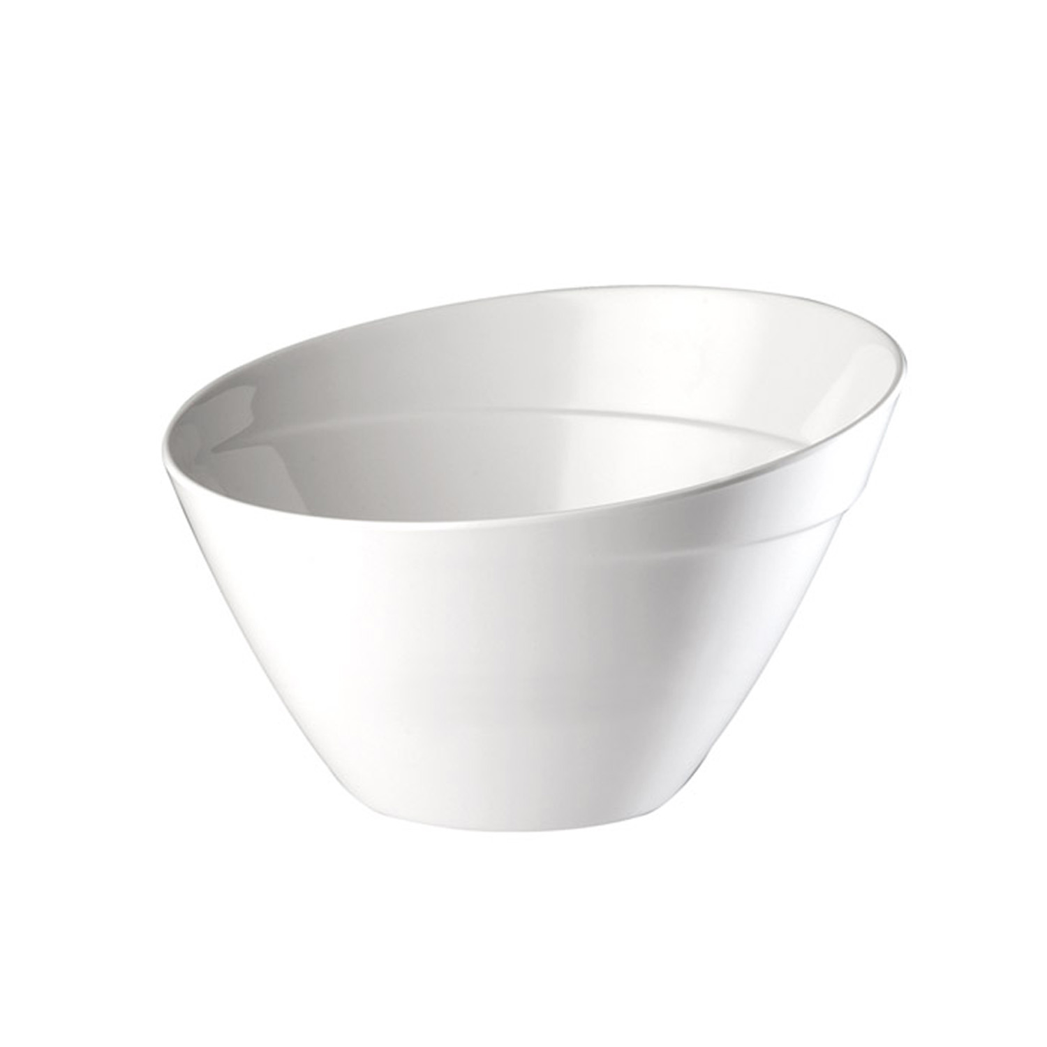 Schale -BALANCE- Ø 21 cm, H: 13 cm Melamin, weiß, 1,5 Liter 