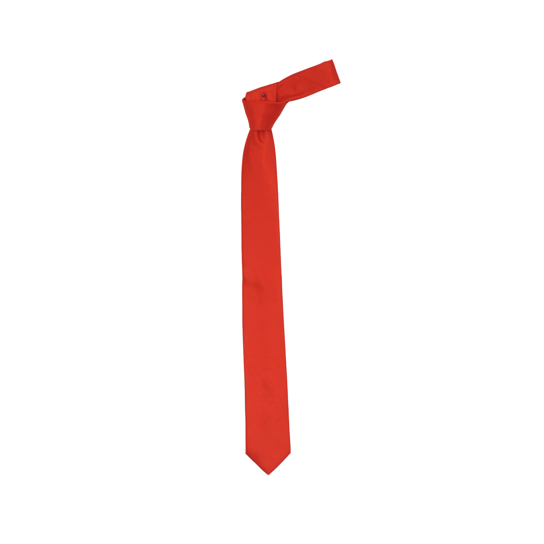 Businesskrawatte Cesena, 6,5 cm breit, rot