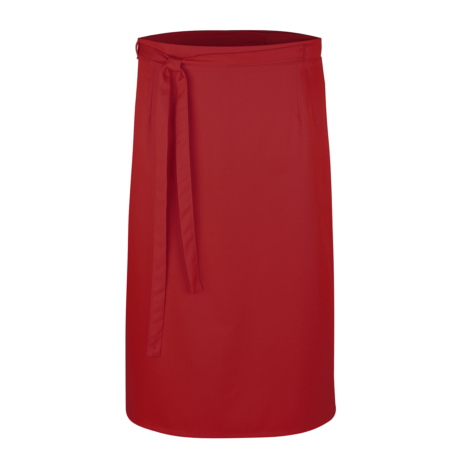Wickel-Bistroschürze 80 x 125 cm, rot