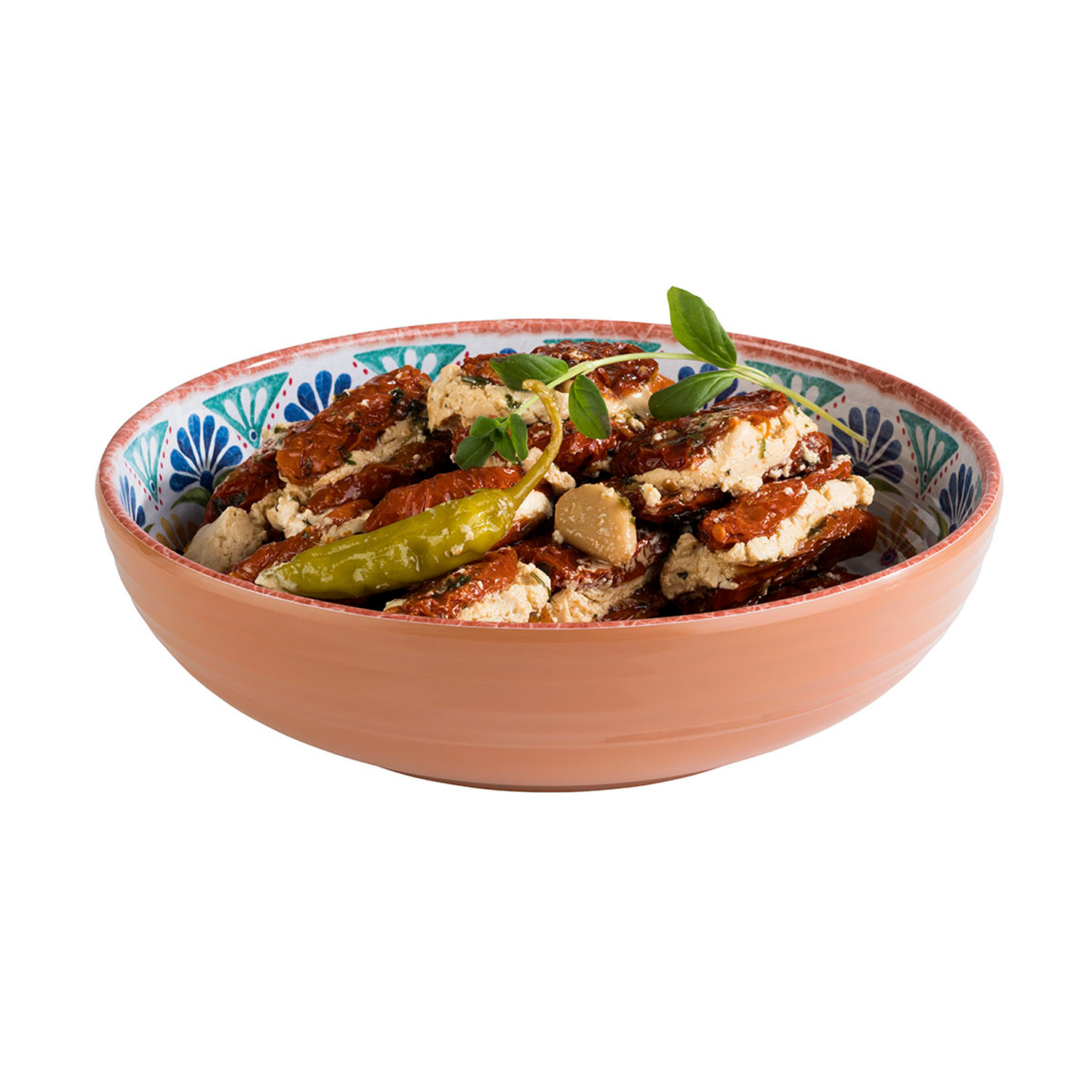 Schale -ARABESQUE- Ø 20,5 cm, H: 5,5 cm Melamin, 1,1 Liter 