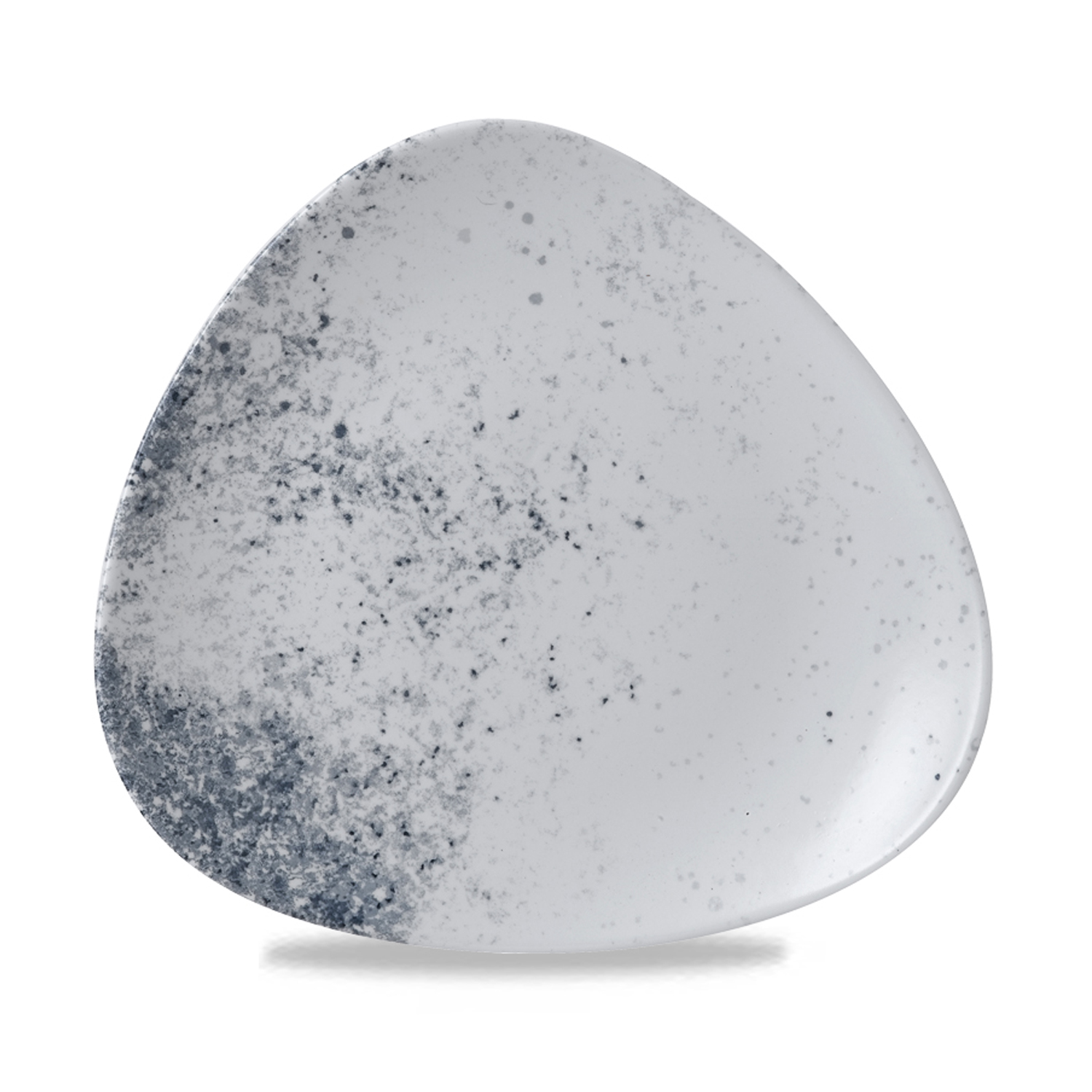Triangle Teller flach 22,9 cm, Studio Prints Haze Blue