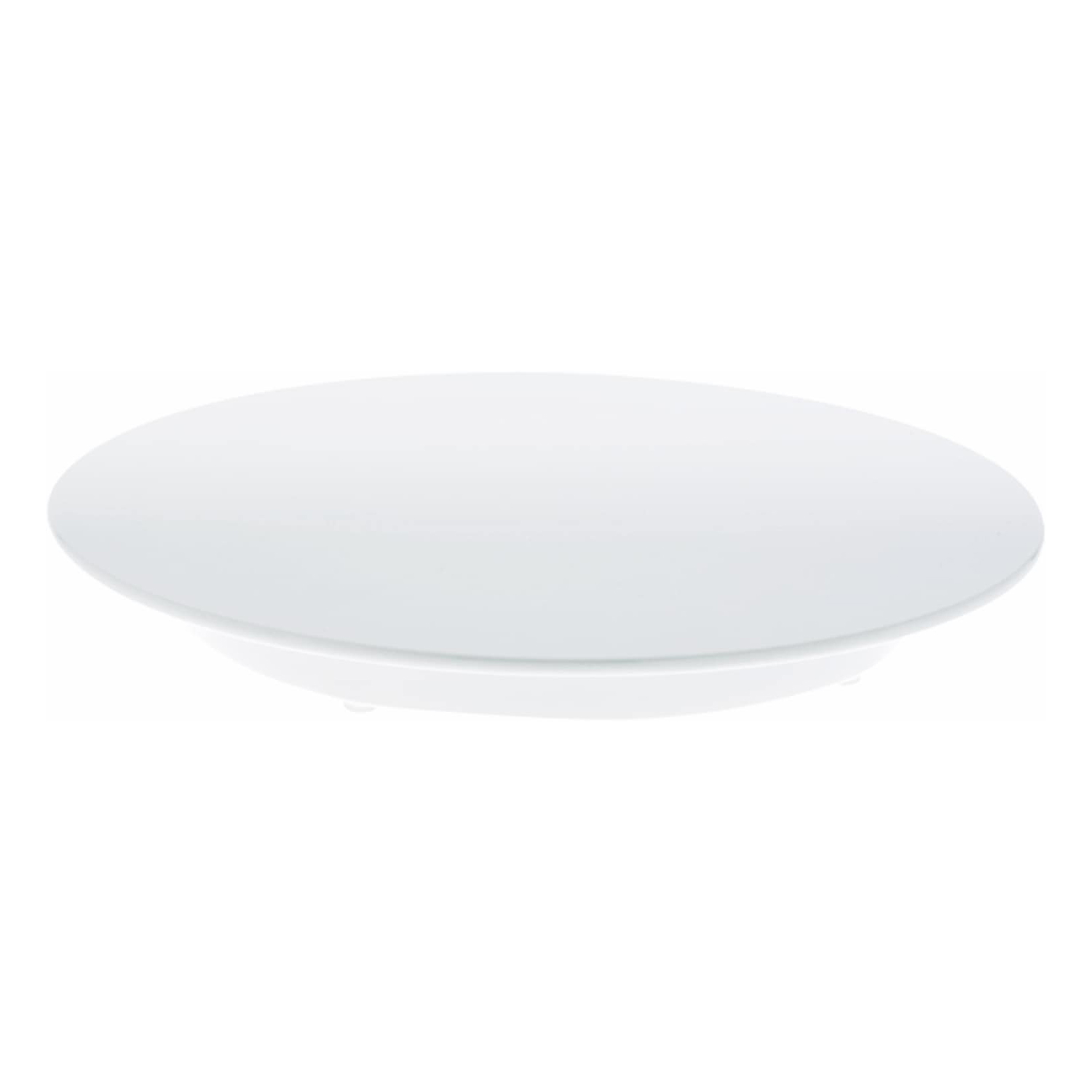 Tortenplatte 30 cm, weiß, Melamin
