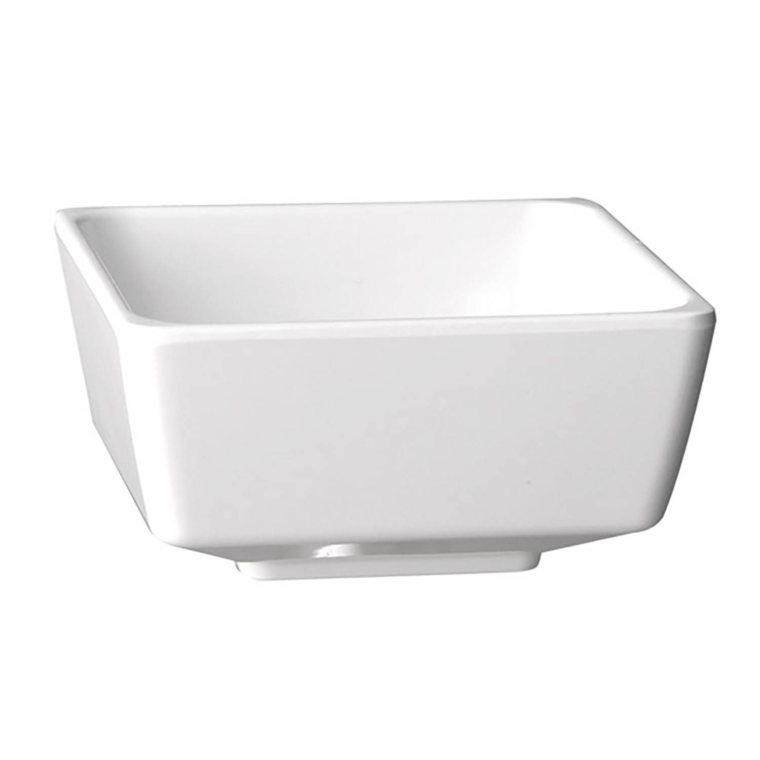 Schale -FLOAT- 19 x 19 cm, H: 9,5 cm Melamin, weiß, 1,9 L 