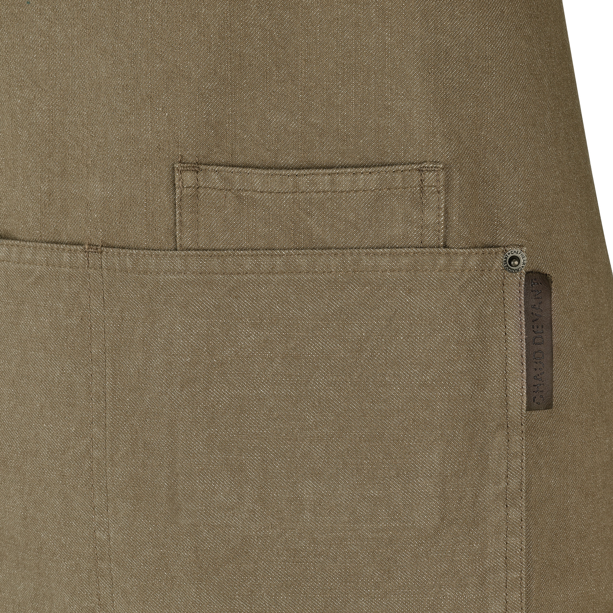 Latzschürze Forene, L: 90 cm, B: 70 cm, mud denim