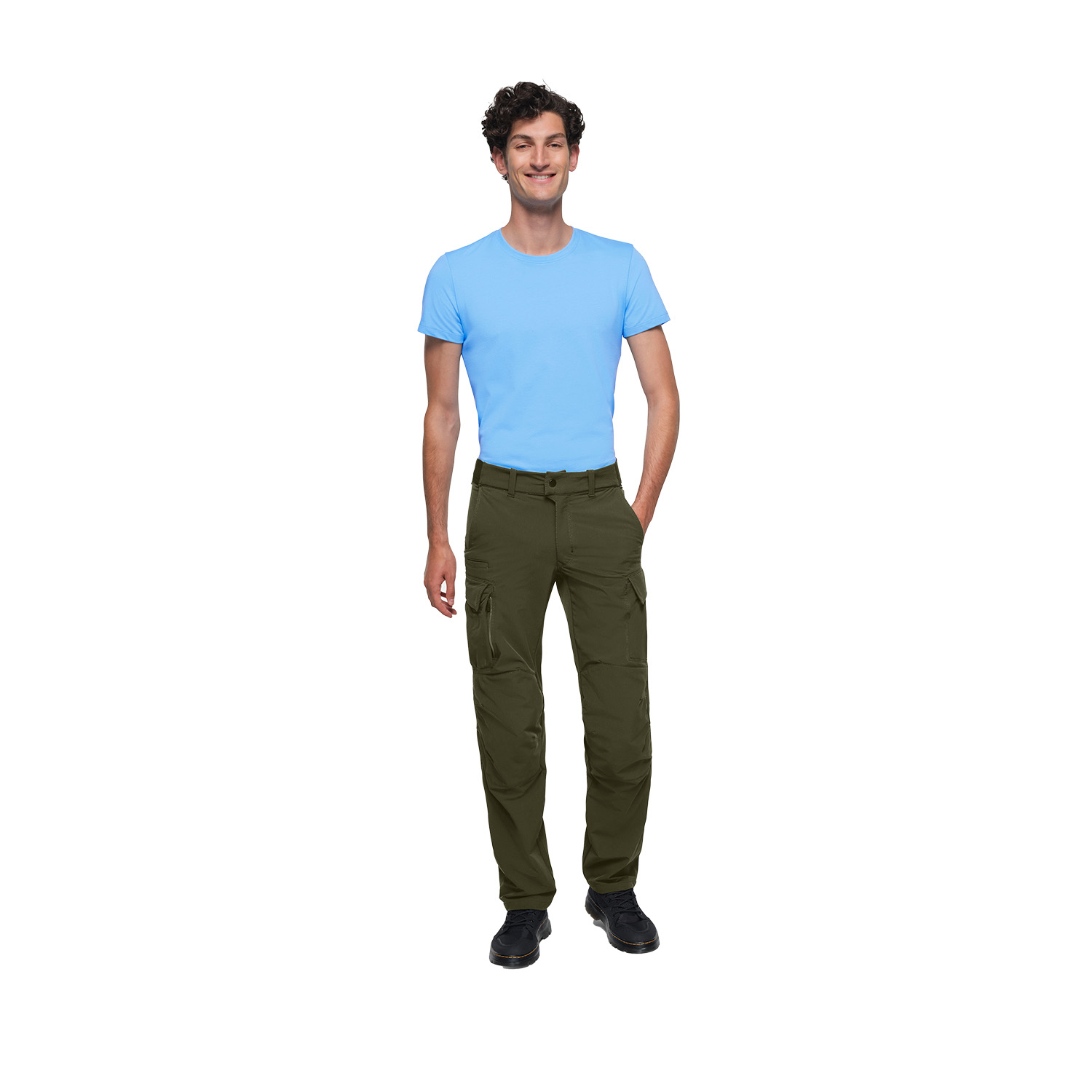 Herrenhose Cargo Funktion X-Stretch, olive