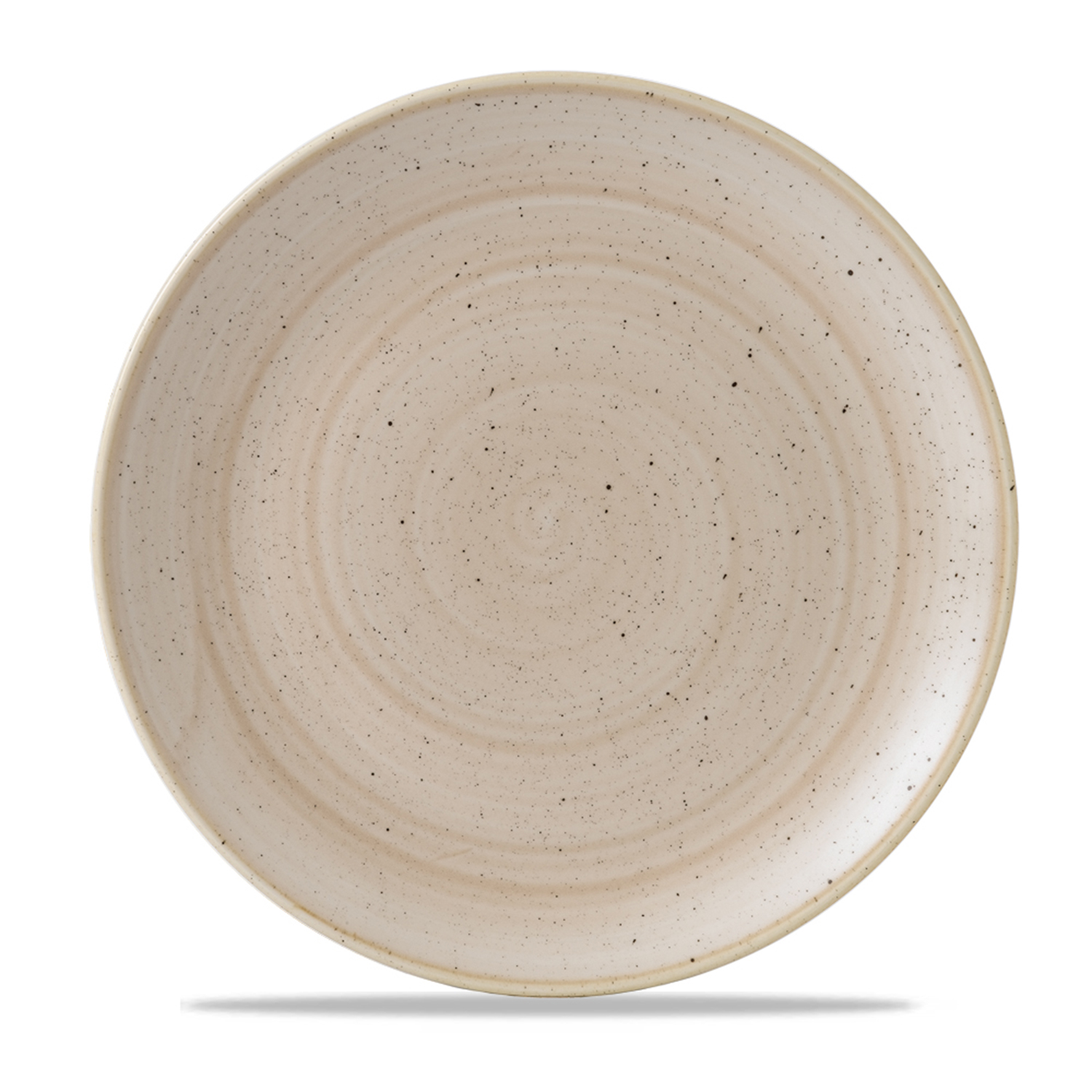 Coup Teller flach 28,8 cm, Stonecast Nutmeg Cream