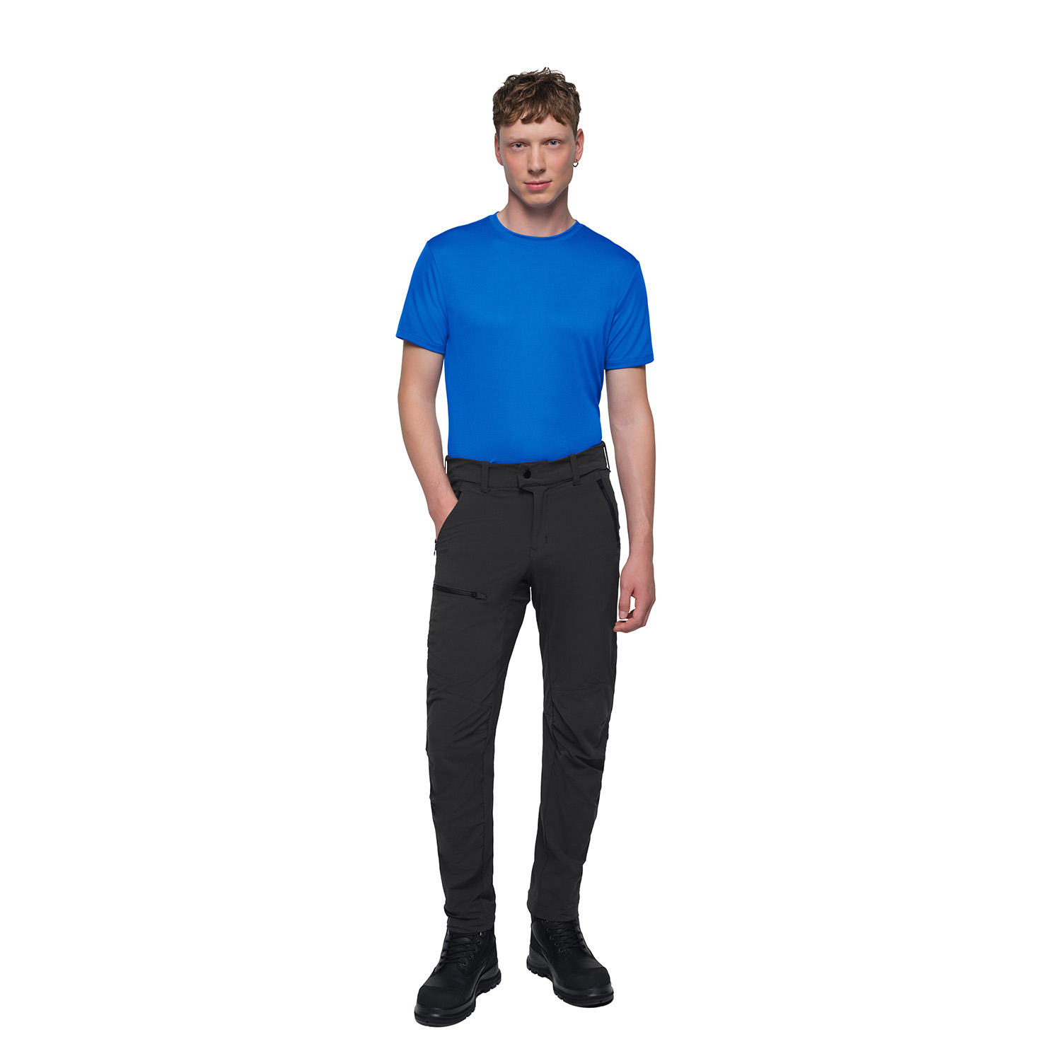 Herrenhose Funktion X-Stretch, karbongrau