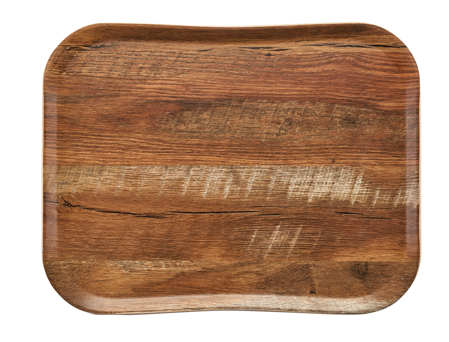 Tablett Century 43 x 33 cm, F87 Braune Eiche