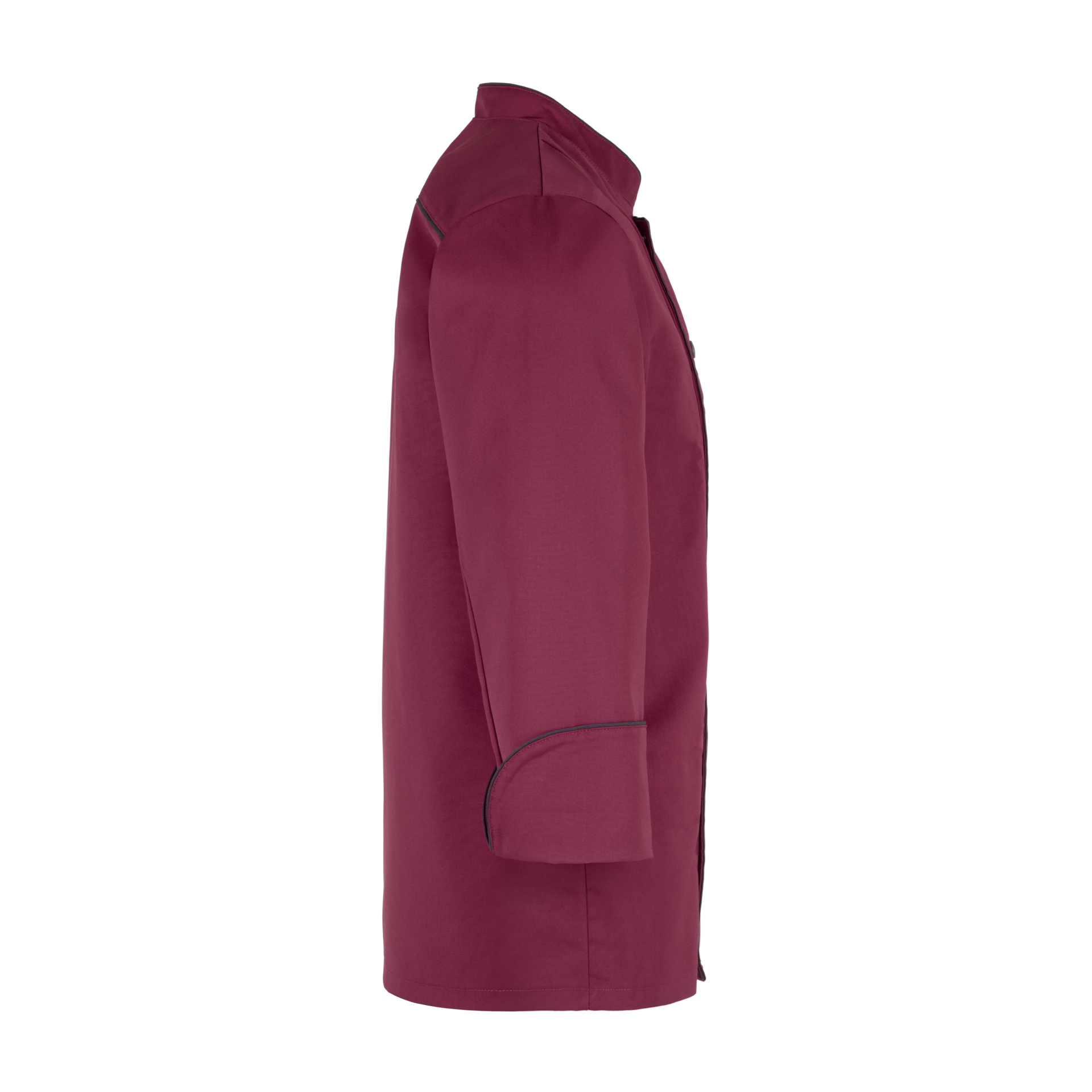 Koch-/Servicejacke CONCEPT Unisex bordeaux/anthrazít