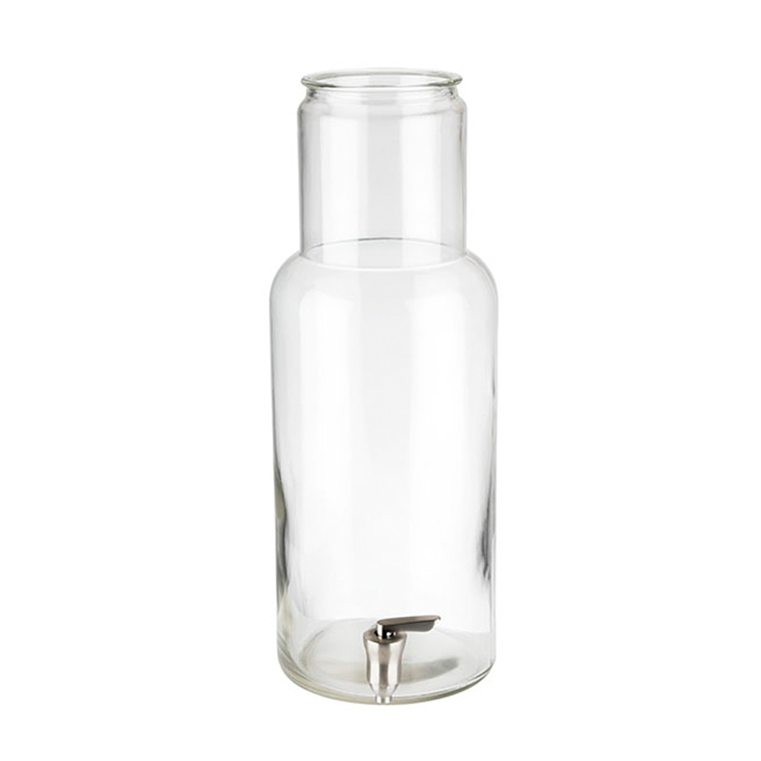 Glas inklusive Zapfhahn Ø 17 cm, H: 46 cm Behälter aus Glas 