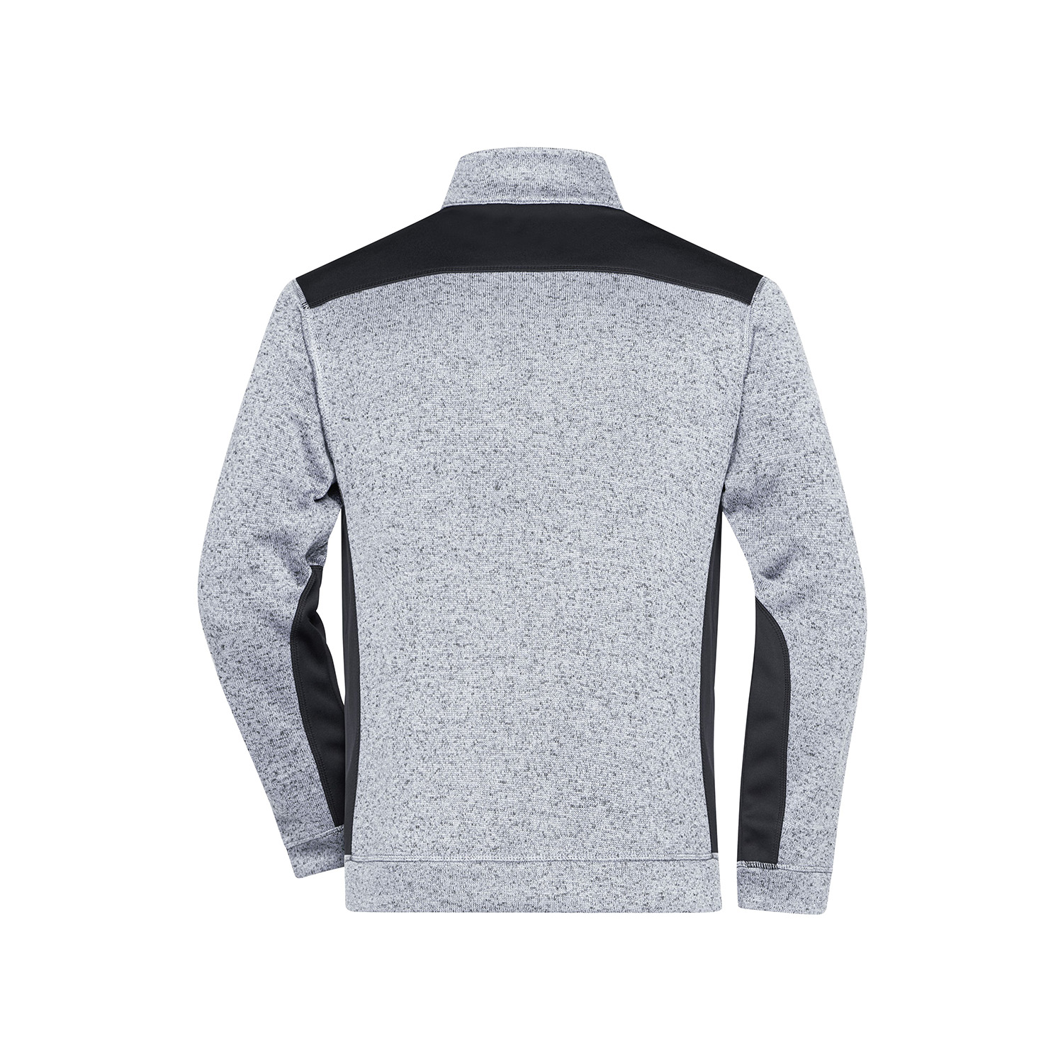 Workwear Fleece Half-Zip Troyer Strong, white melange/carbon