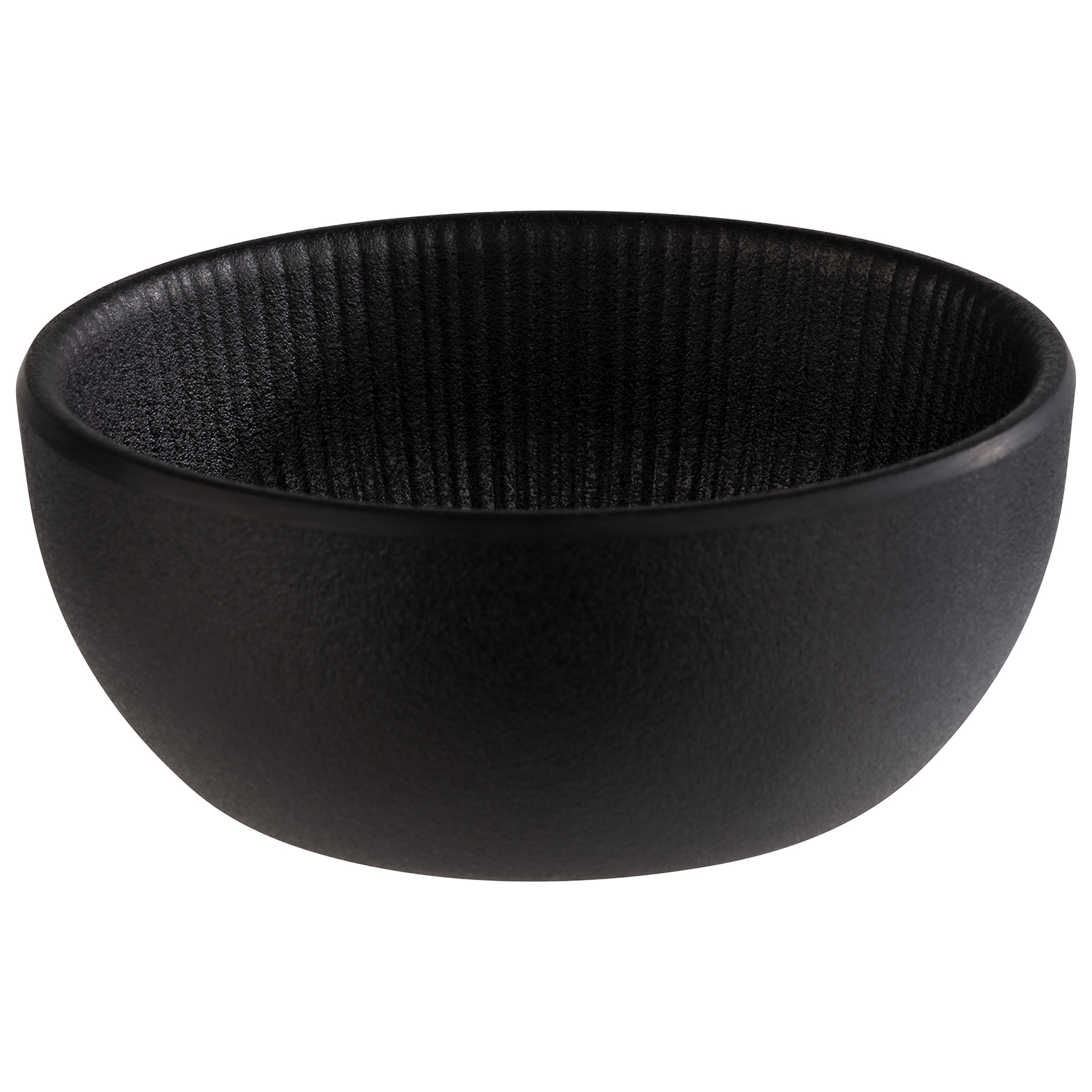 Schale -NERO- Ø 8,5 cm, H: 3,5 cm, schwarz