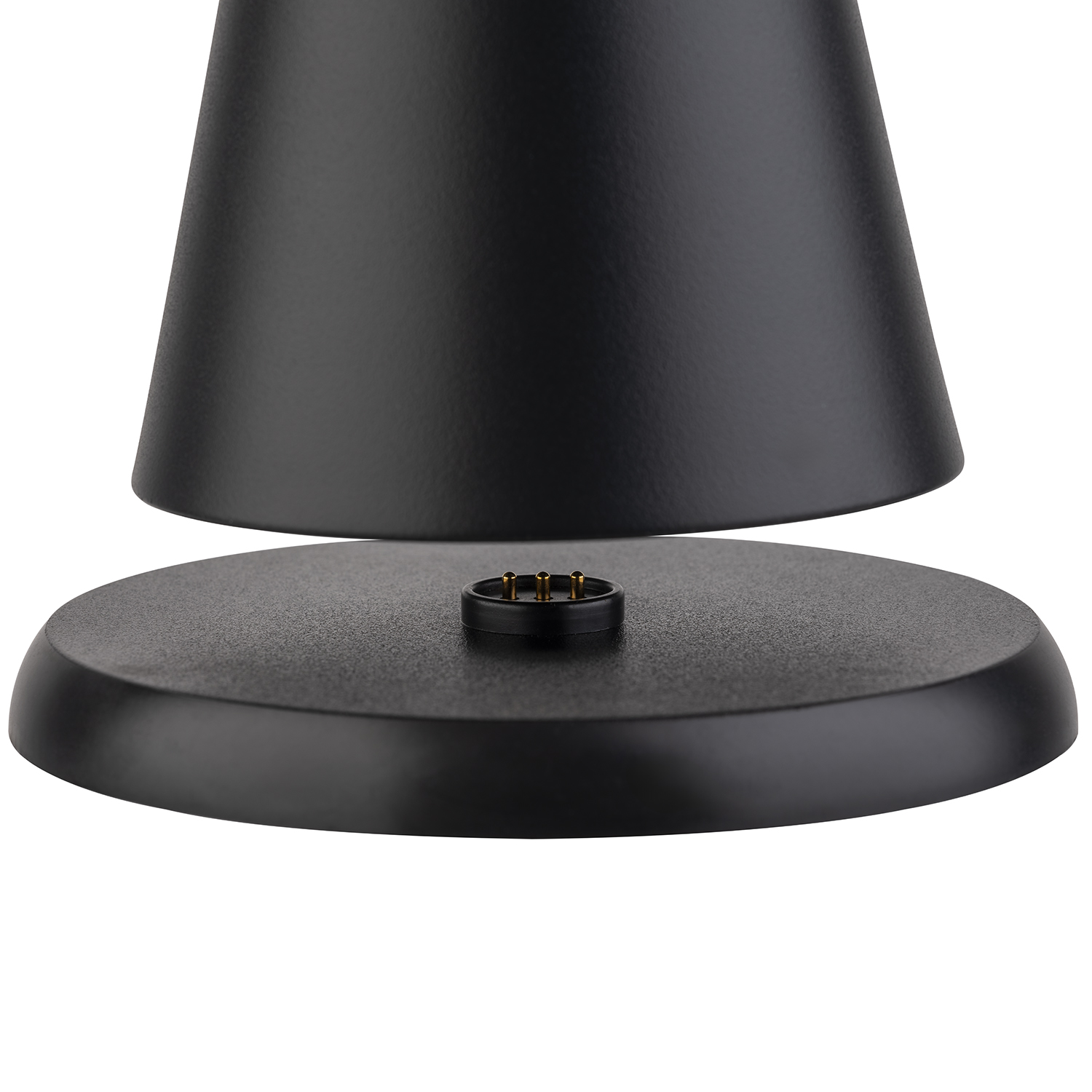 Tischleuchte CONE ø 13 cm, H: 18 cm, schwarz Tischleuchte CONE ø 13 cm, H: 18 cm, schwarz