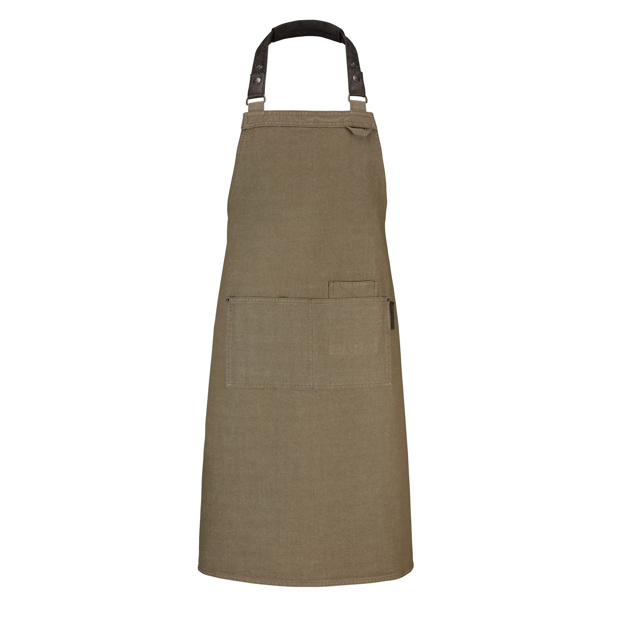 Latzschürze Forene, L: 90 cm, B: 70 cm, mud denim