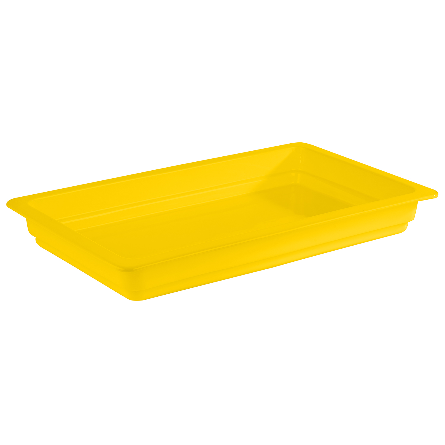 GN 1/1 Behälter, gelb, 53 x 32,5 cm, H: 6 cm                 
