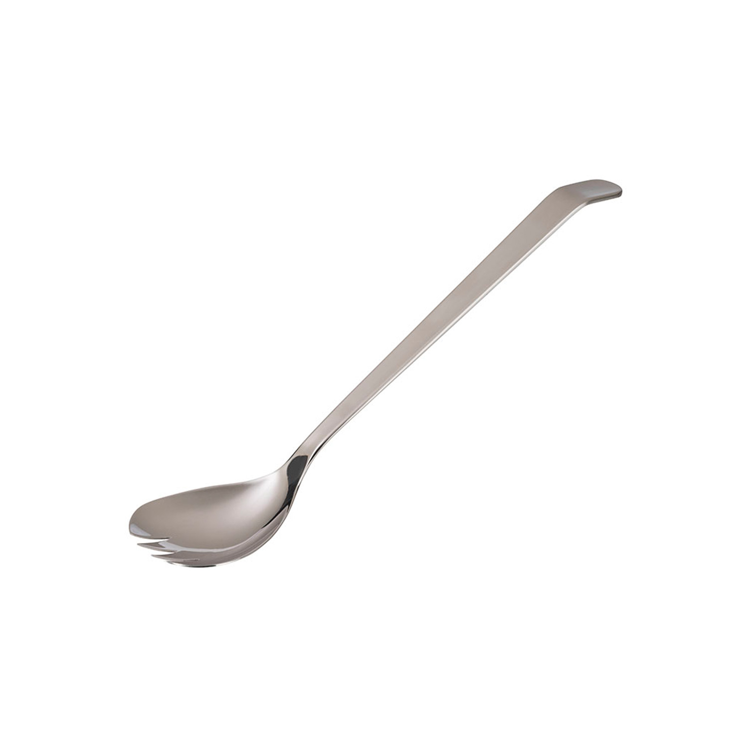 Salatgabel, klein 6 x 5 cm, Griff: 17 cm 18/10 Edelstahl 