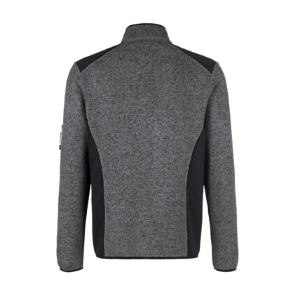 Unisex-Strickfleecejacke, anthr./melange