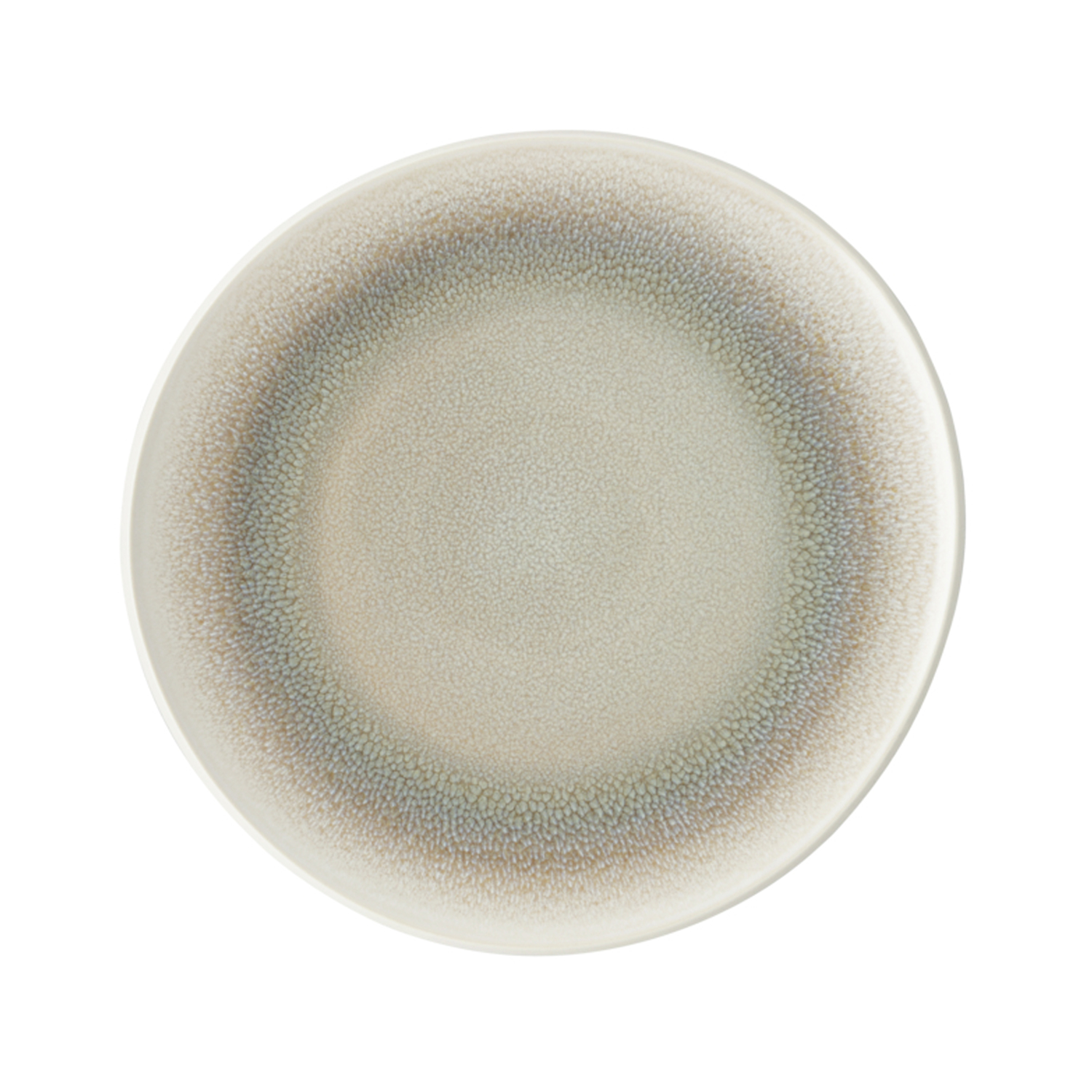Teller flach 27 x 26 cm, Junto Stoneware Dune