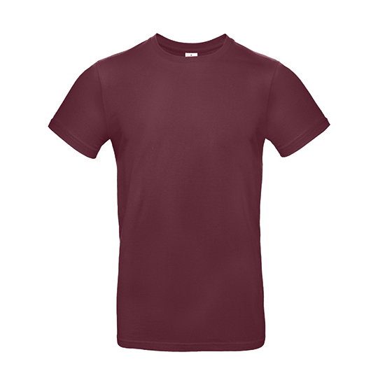 Unisex-T-Shirt Basic, bordeaux