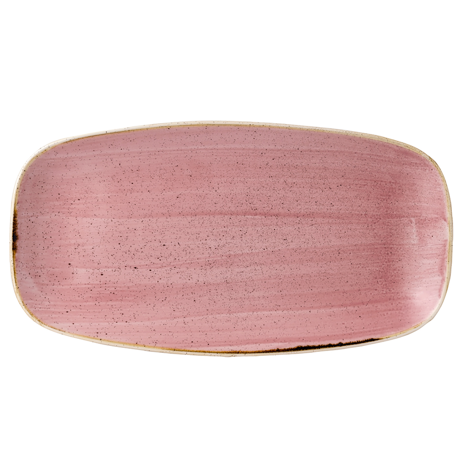 Chefs Oblong Platte No. 4, 35,5 x 18,9 cm, Stonecast Petal Pink