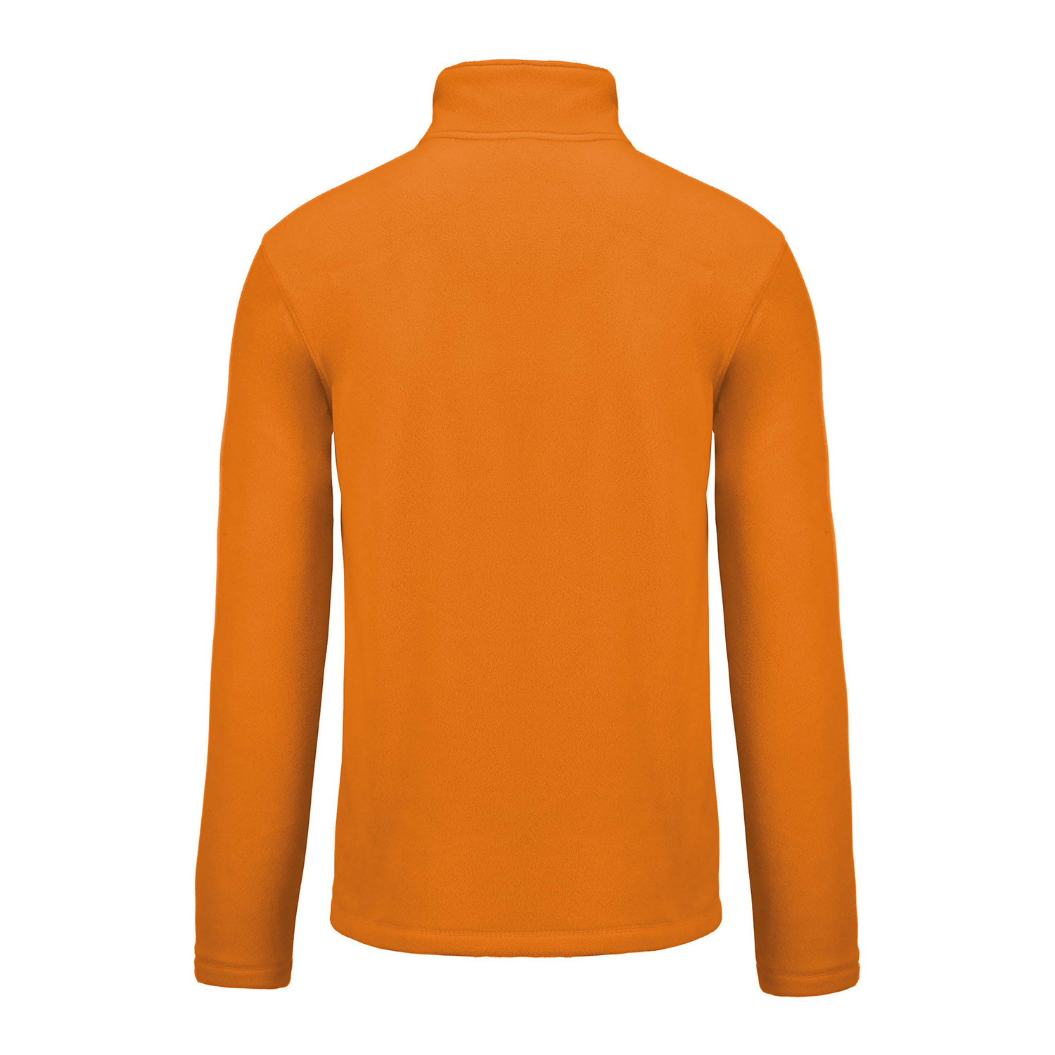 Herren-Fleece-Jacke, orange