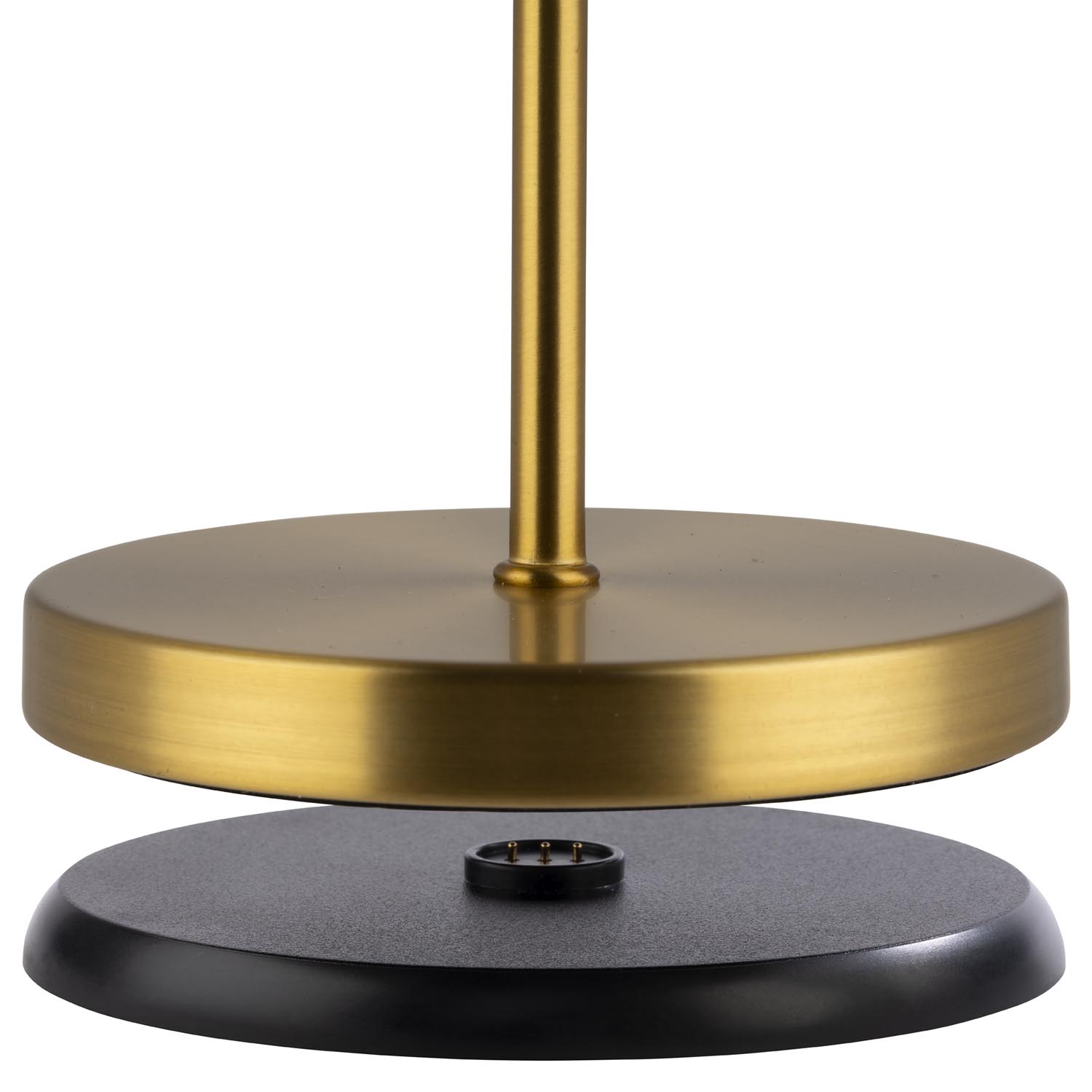 Tischleuchte MERLE ø 11 cm, H: 30,5cm goldfarben