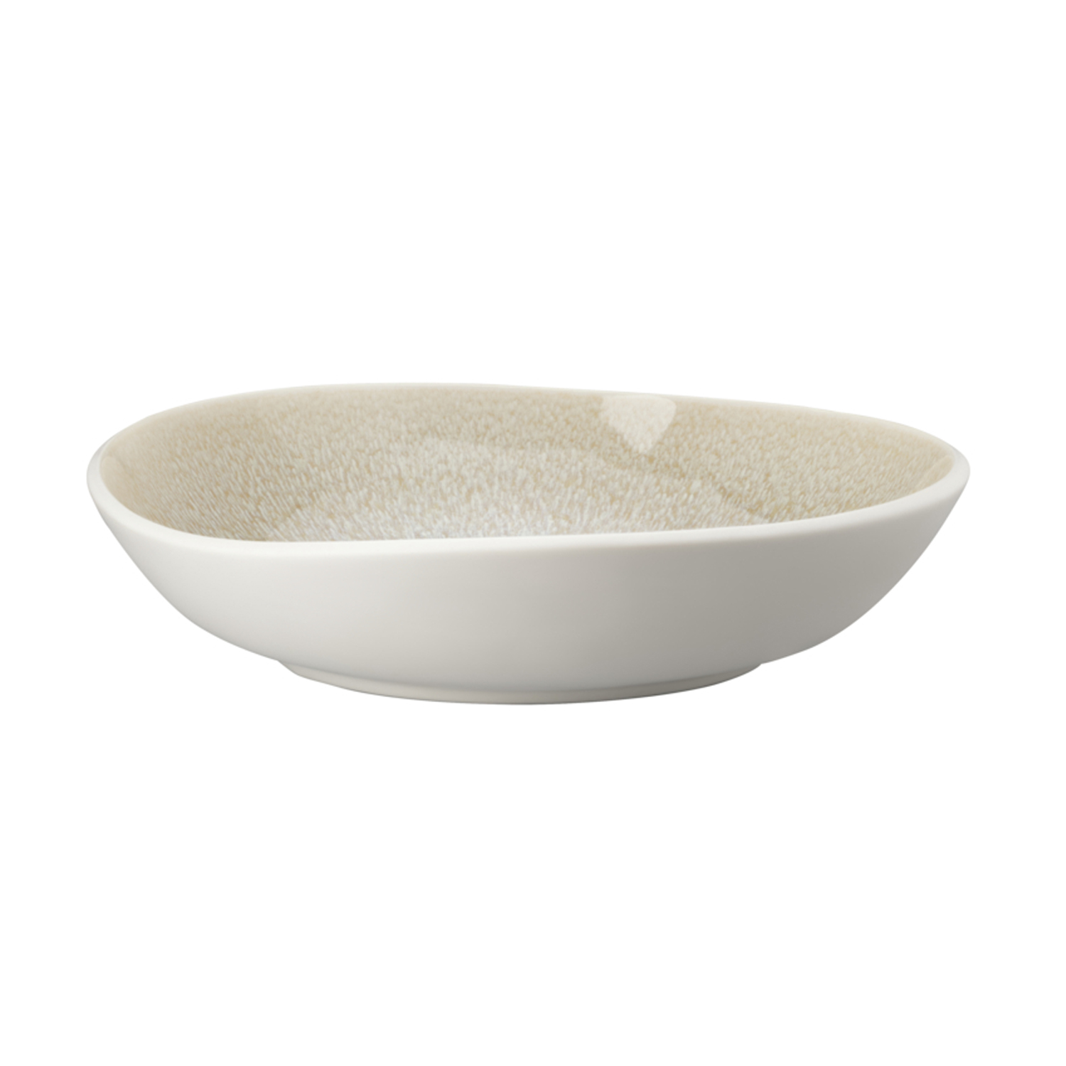 Teller tief 22 x 21 cm, Junto Stoneware Dune
