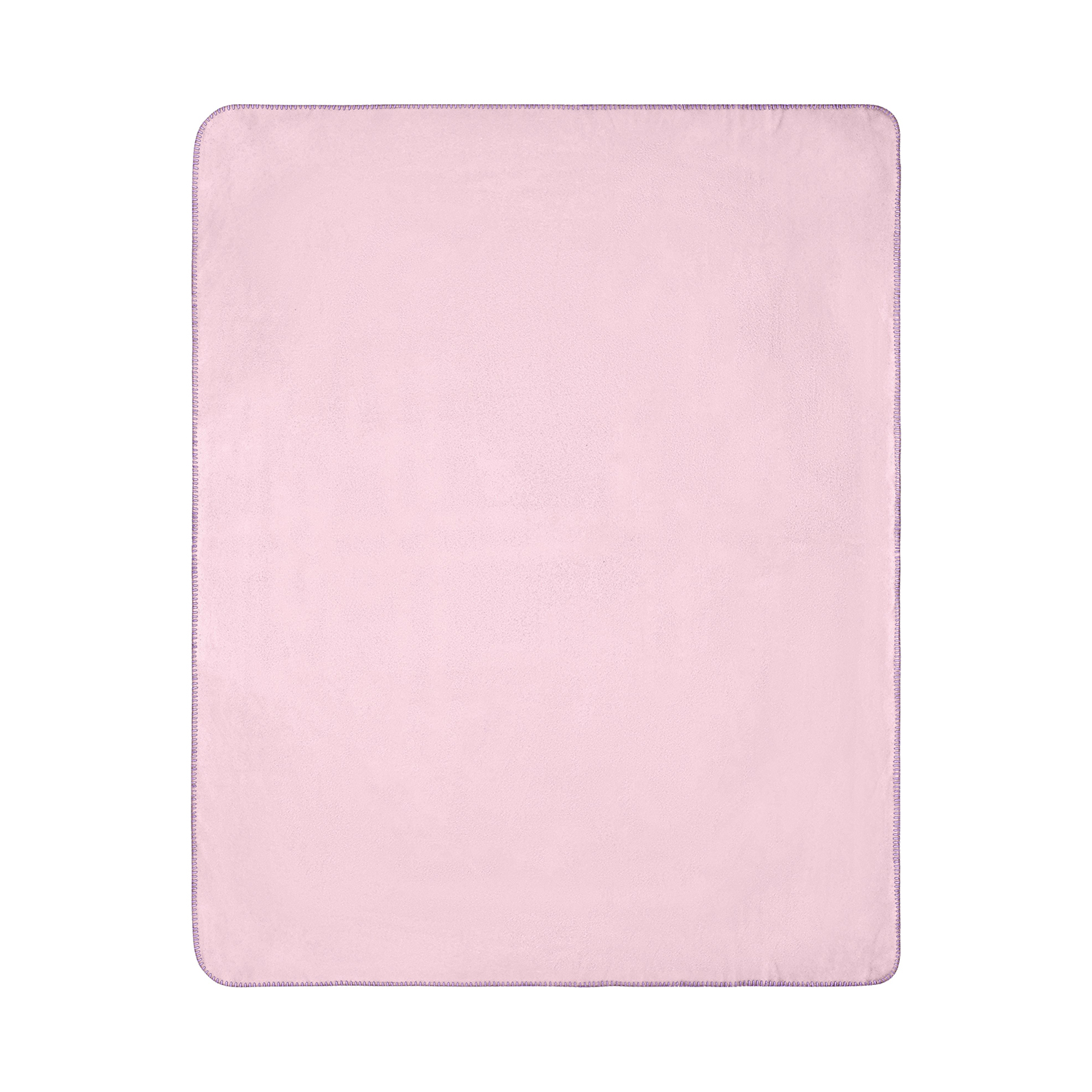 Fleece-Decke, rose/purple, 130 x 170 cm