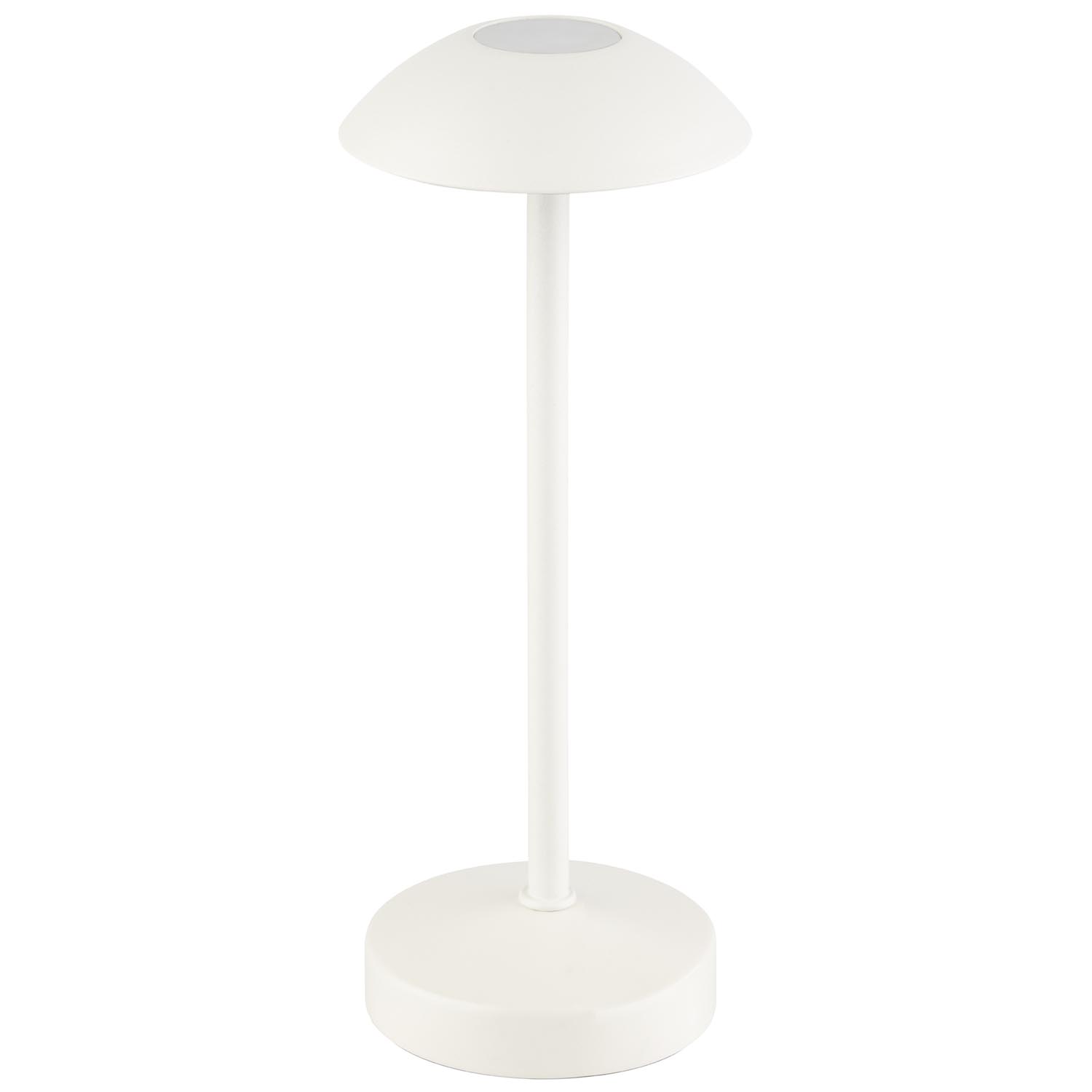 Tischleuchte ALVA ø 8 cm, H: 20 cm, whisper white