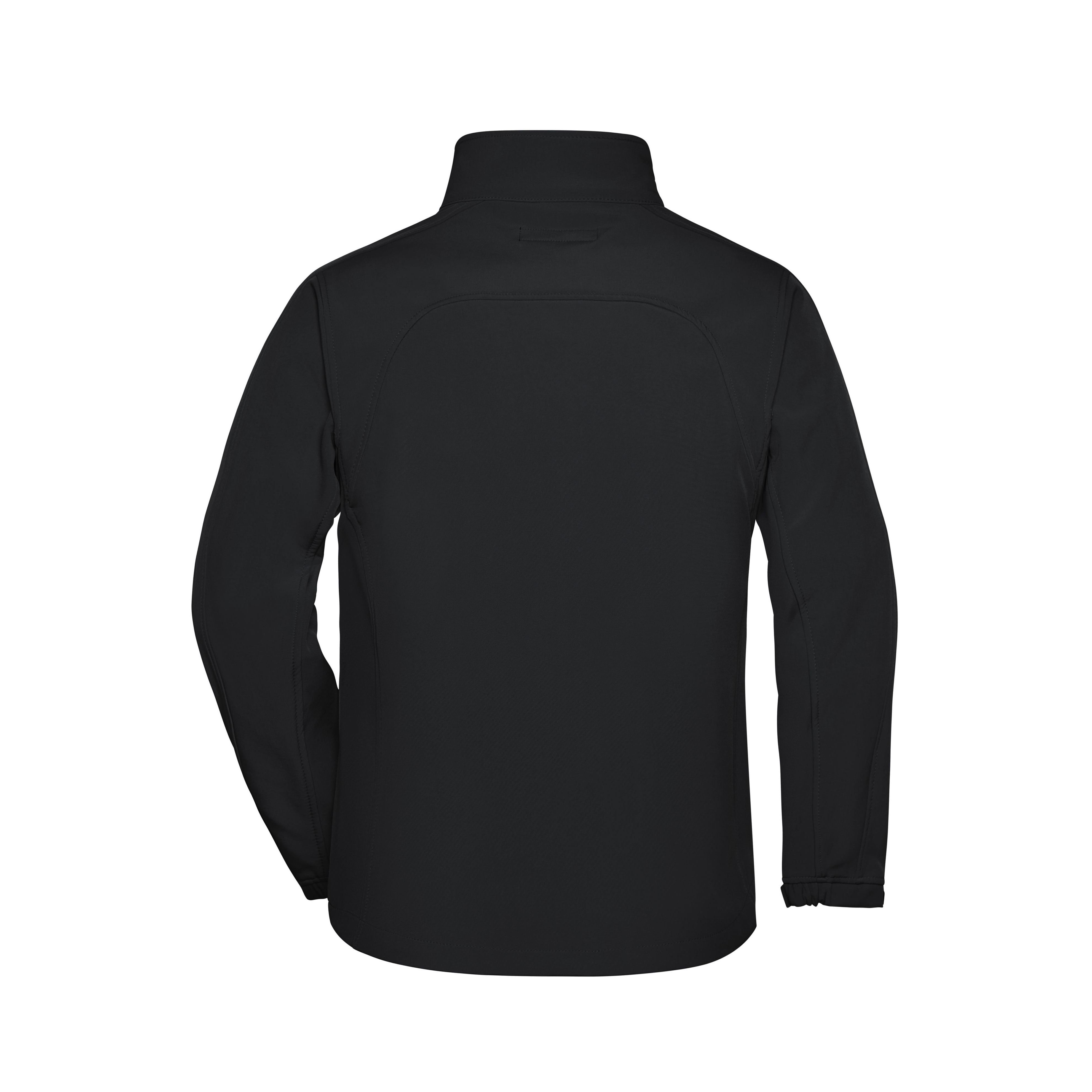 Herren-Softshell-Jacke, schwarz